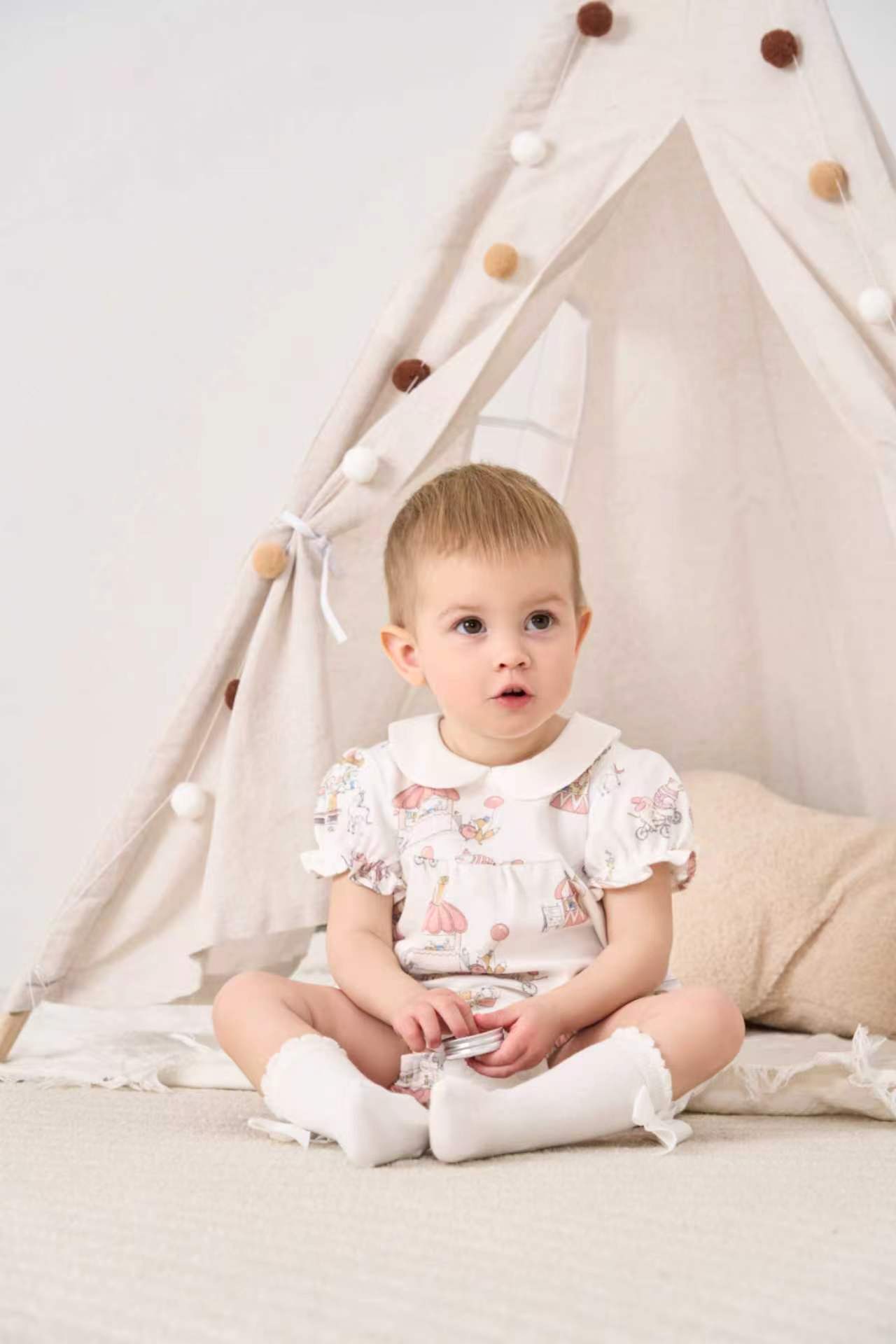 pureborn Baby Girls Boys Bodysuit Super Soft Cotton Romper 0-24 Months