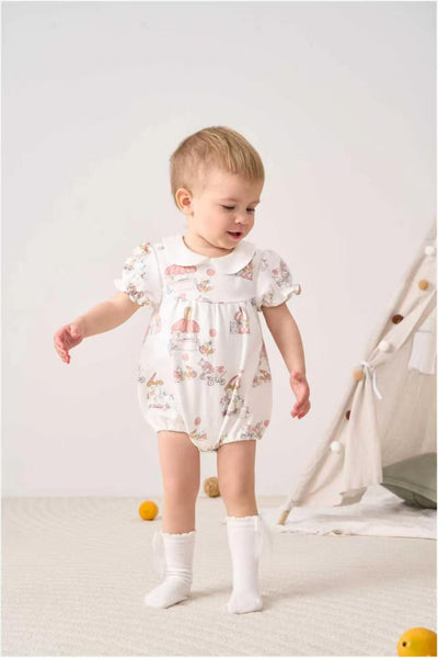 pureborn Baby Girls Boys Bodysuit Super Soft Cotton Romper 0-24 Months