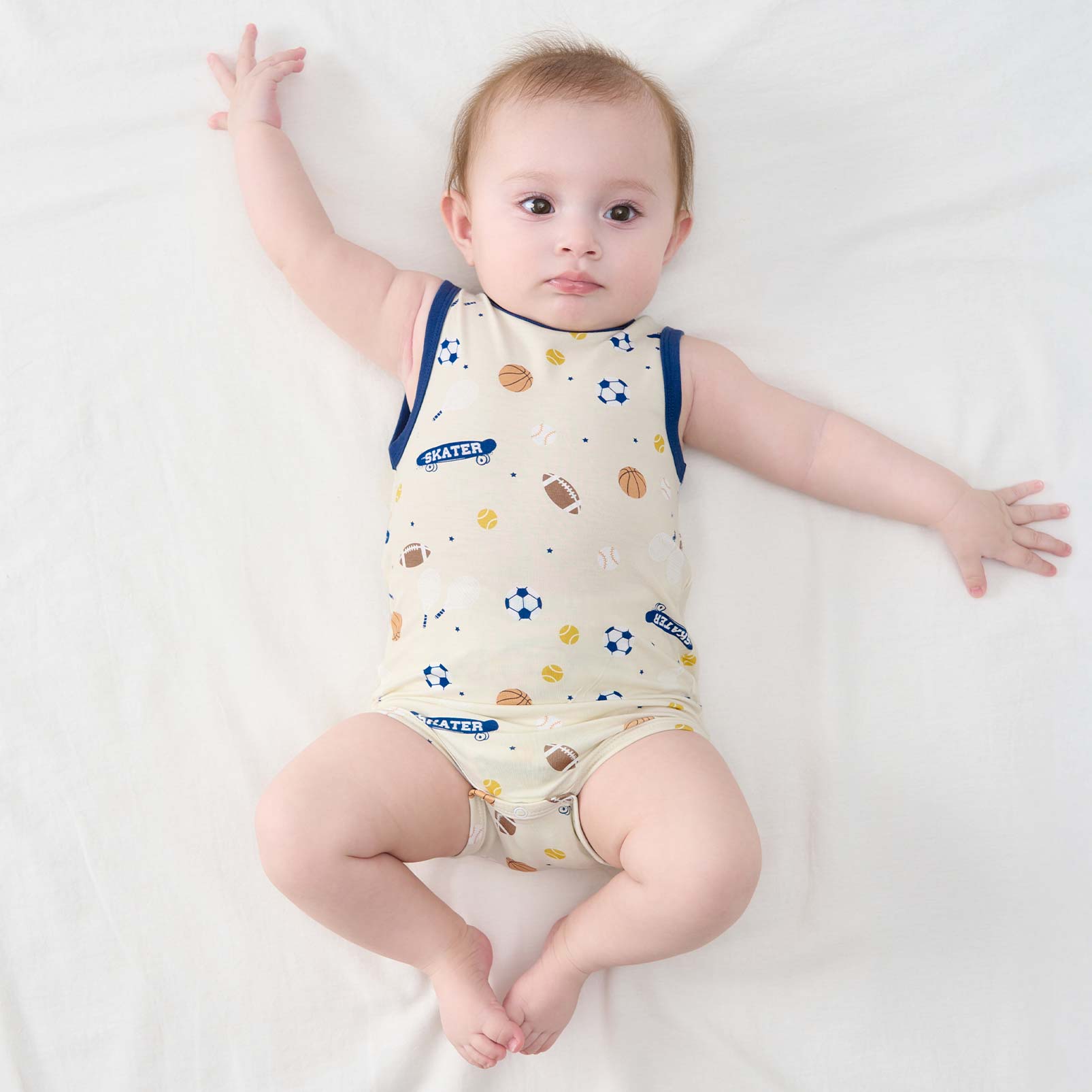 pureborn Baby Boys Girls Bodysuit Super Soft Cotton Romper 0-24 Months