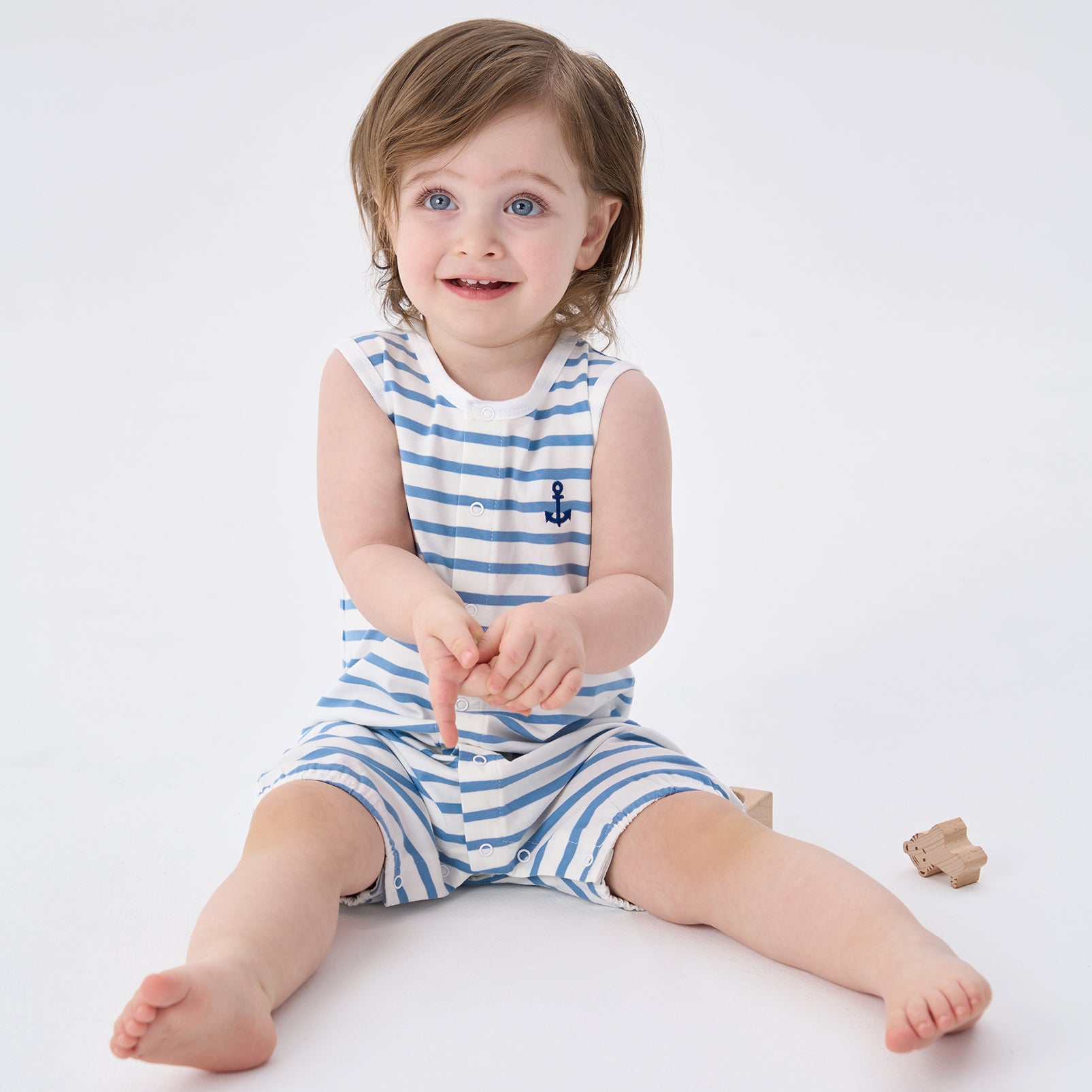 Baby Boys Nautical Romper