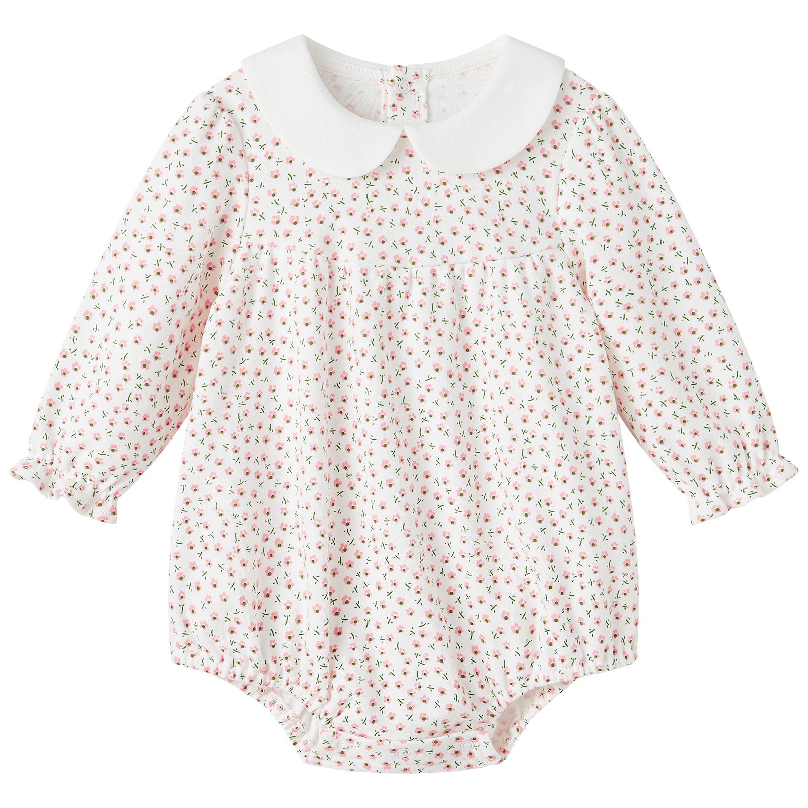 pureborn Baby Girls Boys Bodysuit Super Soft Cotton Romper 0-24 Months