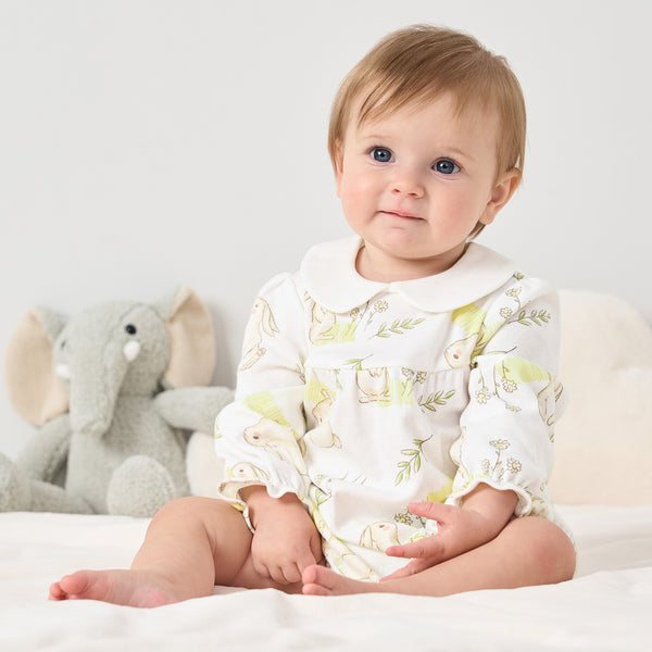pureborn Baby Girls Boys Bodysuit Super Soft Cotton Romper 0-24 Months