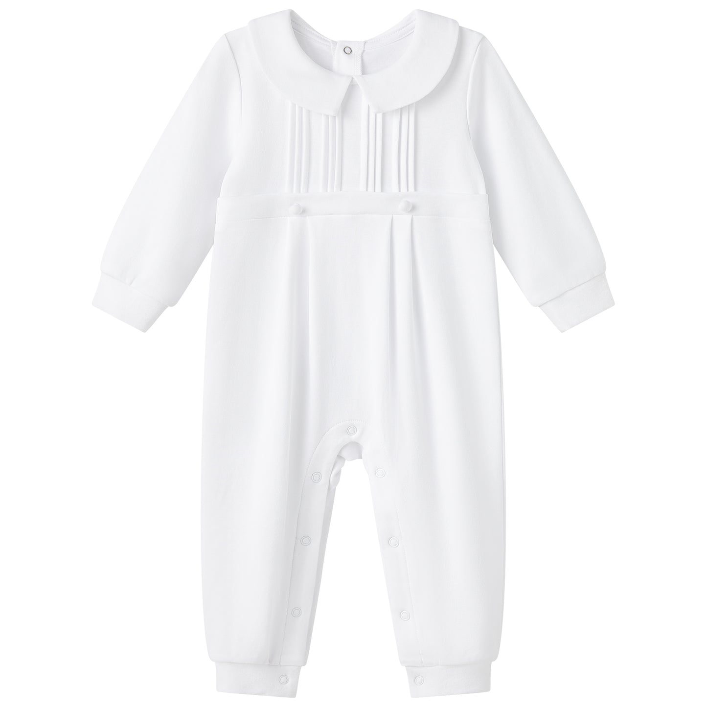 White Cross Baptism Outfit Long Sleeve