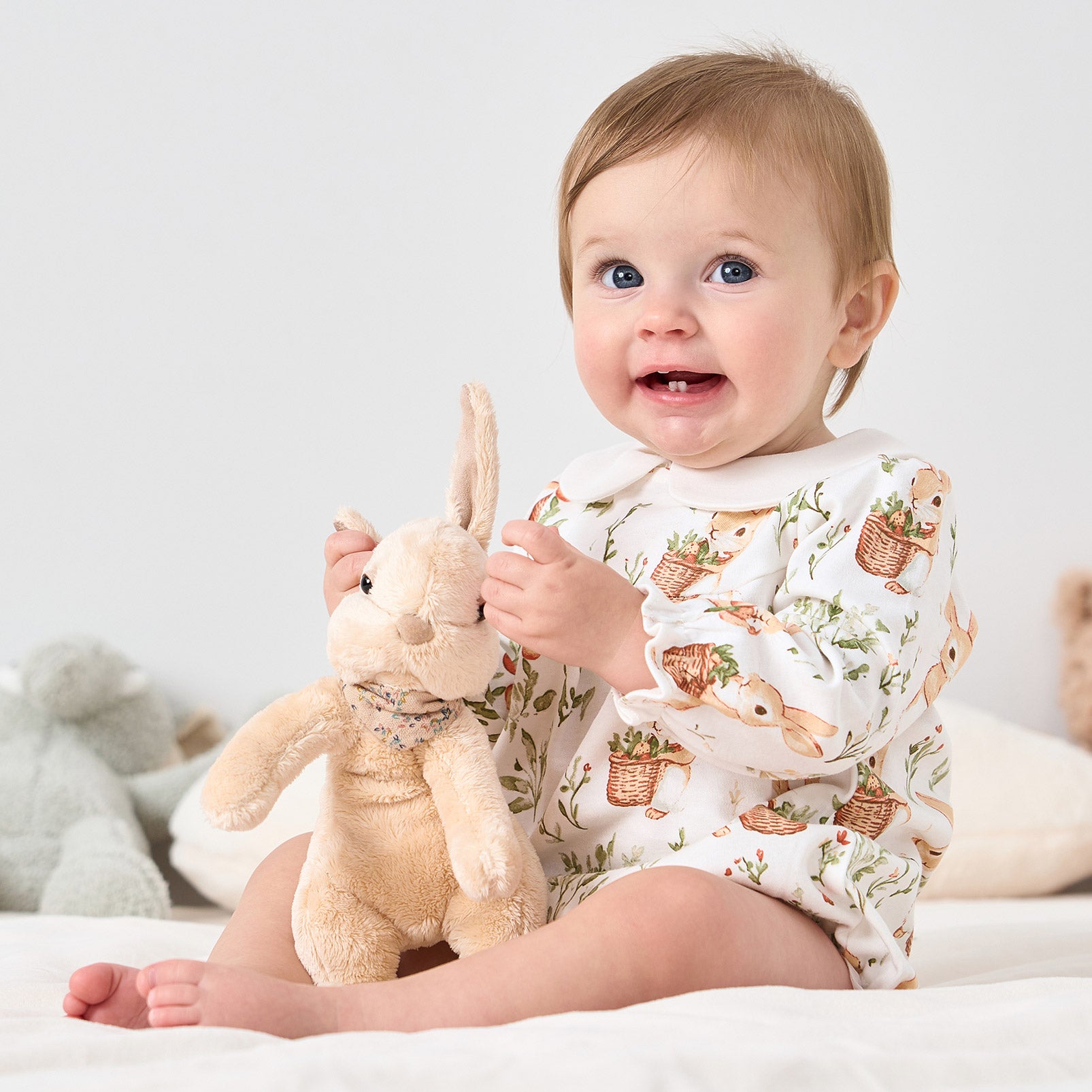 pureborn Baby Boys Girls Bodysuit Super Soft Cotton Romper 0-24 Months