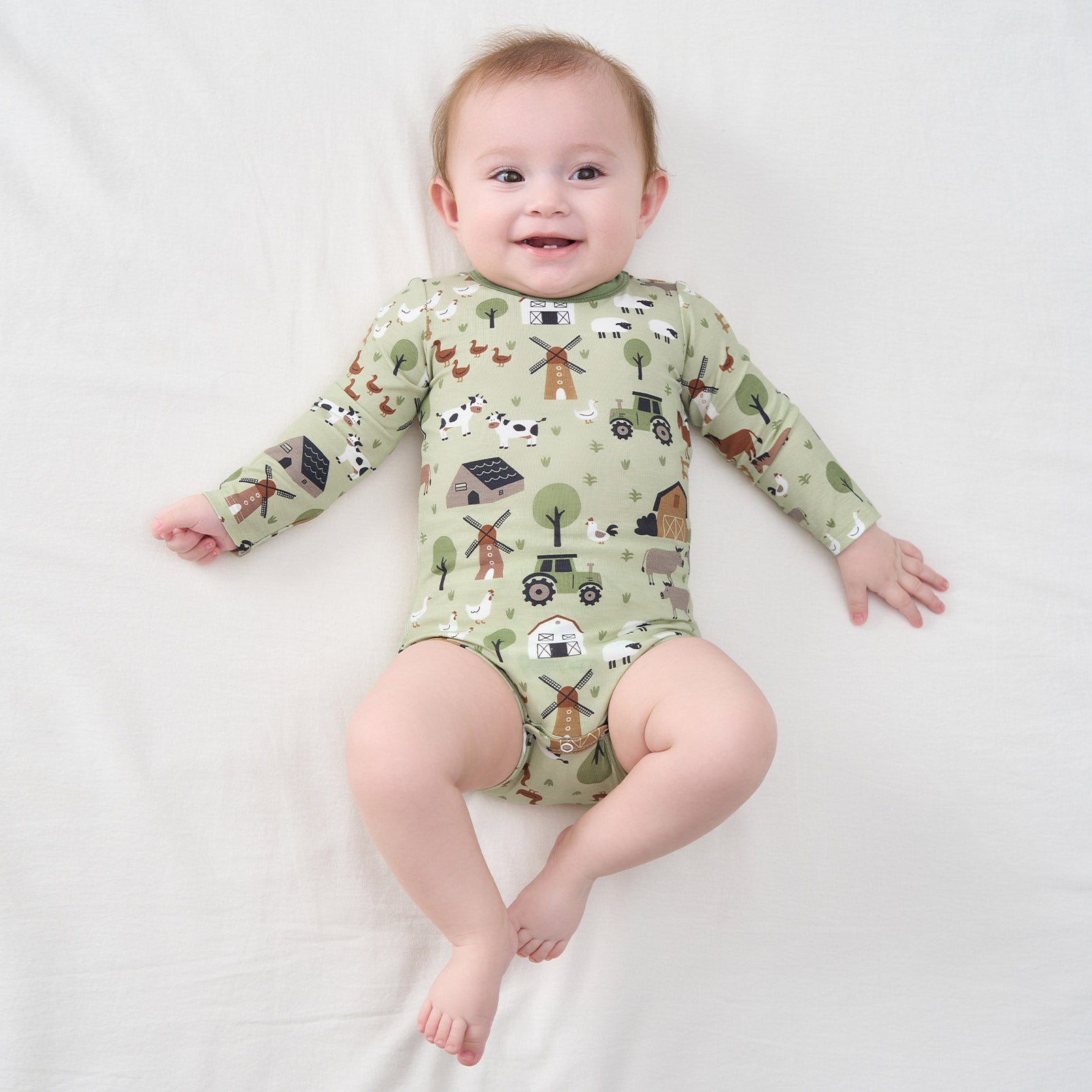 pureborn Baby Boys Girls Bodysuit Super Soft Cotton Romper 0-24 Months