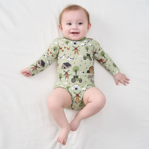 pureborn Baby Boys Girls Bodysuit Super Soft Cotton Romper 0-24 Months