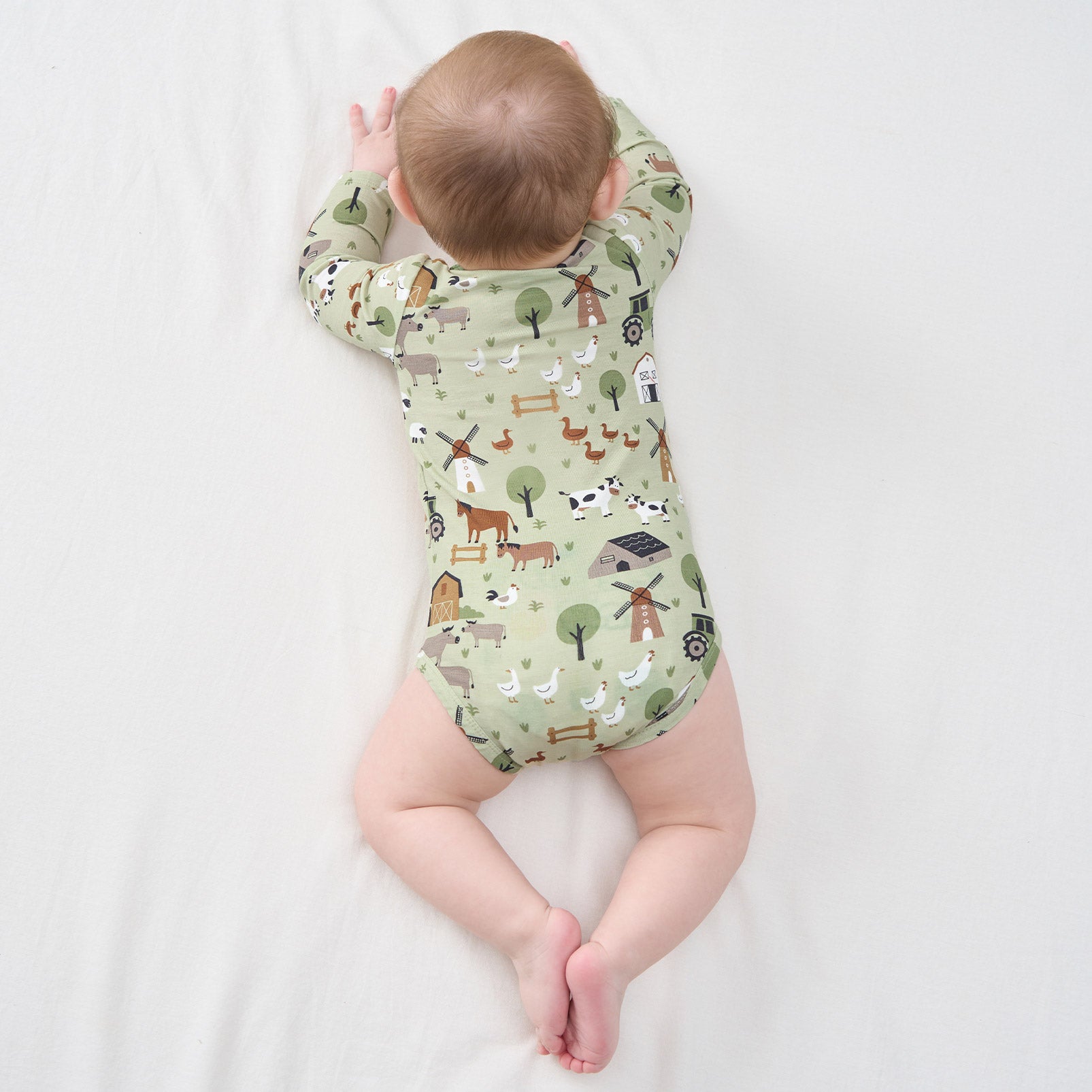 pureborn Baby Boys Girls Bodysuit Super Soft Cotton Romper 0-24 Months