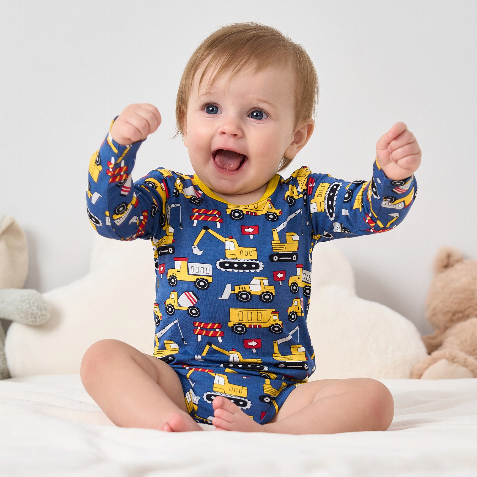 pureborn Baby Boys Girls Bodysuit Super Soft Cotton Romper 0-24 Months