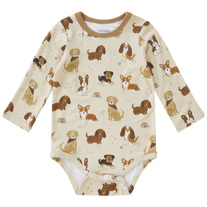 Khaki Puppies Long Sleeve