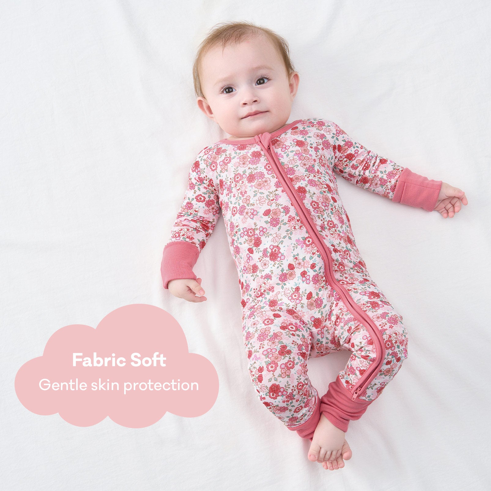 pureborn Baby Boys Sleeper Viscose from Bamboo Pajamas 2-Way Zipper Snug Fit Sleepwear Blue Cowboy Boots 0-3 Months
