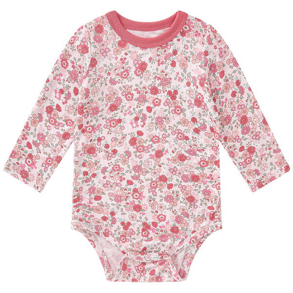 pureborn Baby Girls Boys Bodysuit Super Soft Cotton Romper 0-24 Months