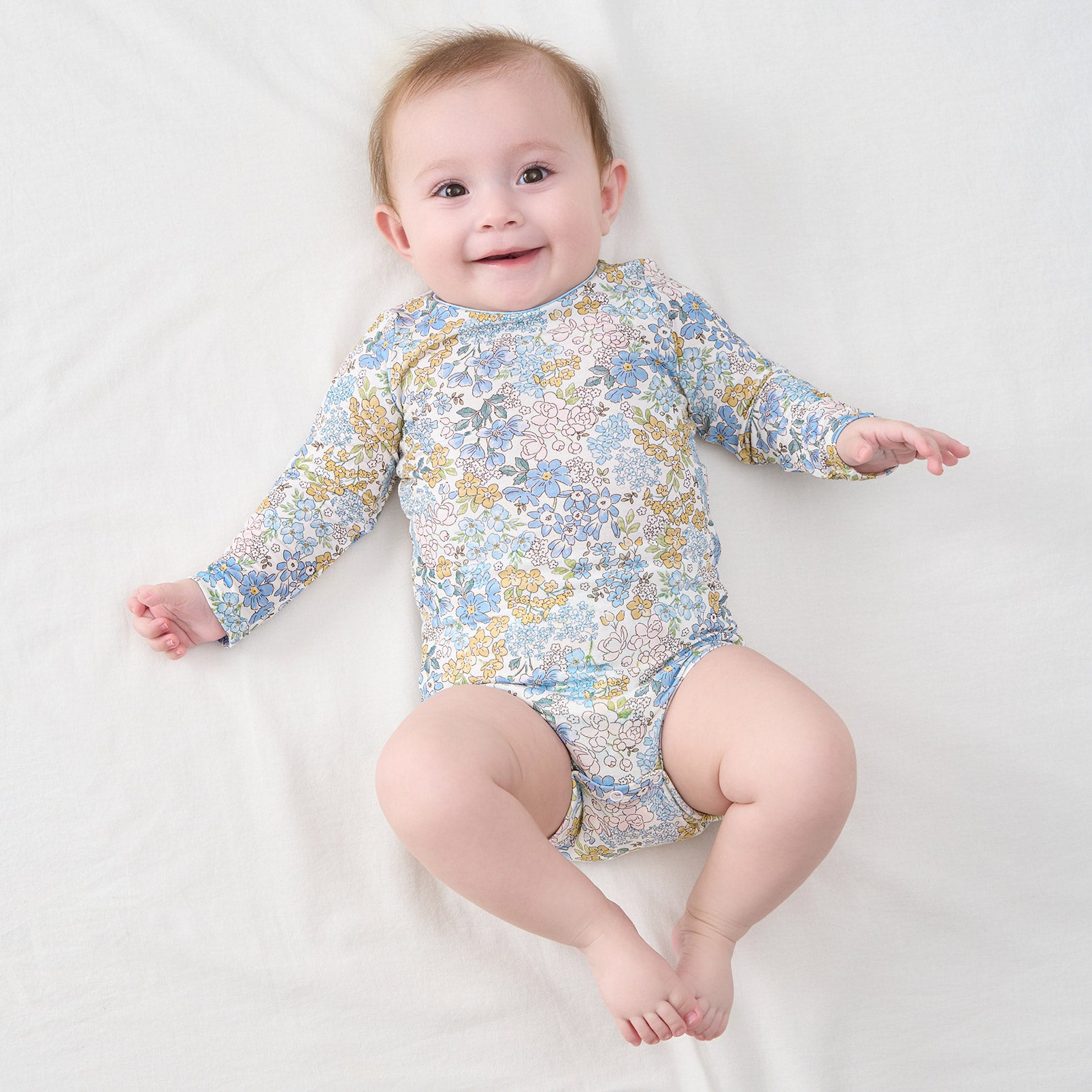 pureborn Baby Girls Boys Bodysuit Super Soft Cotton Romper 0-24 Months