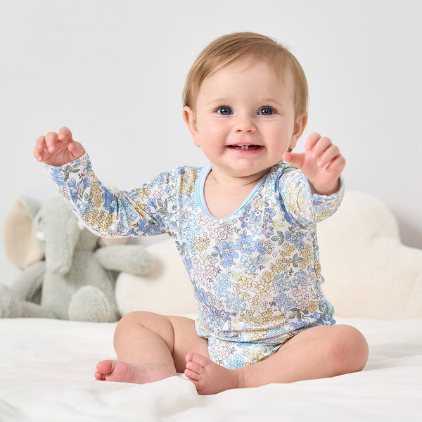 pureborn Baby Girls Boys Bodysuit Super Soft Cotton Romper 0-24 Months