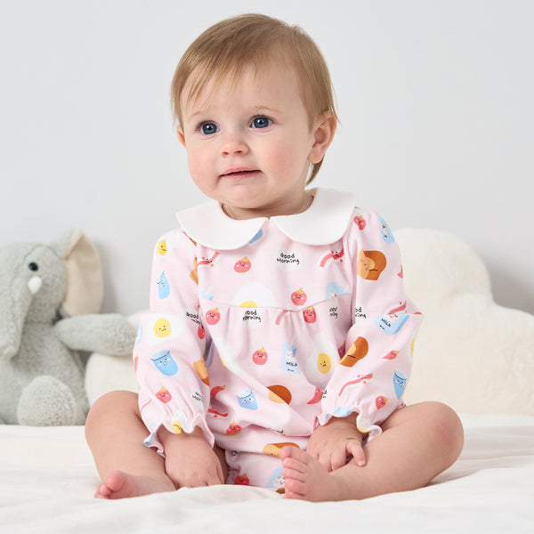 pureborn Baby Girls Boys Bodysuit Super Soft Cotton Romper 0-24 Months