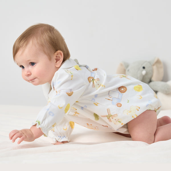 pureborn Baby Girls Boys Bodysuit Super Soft Cotton Romper 0-24 Months