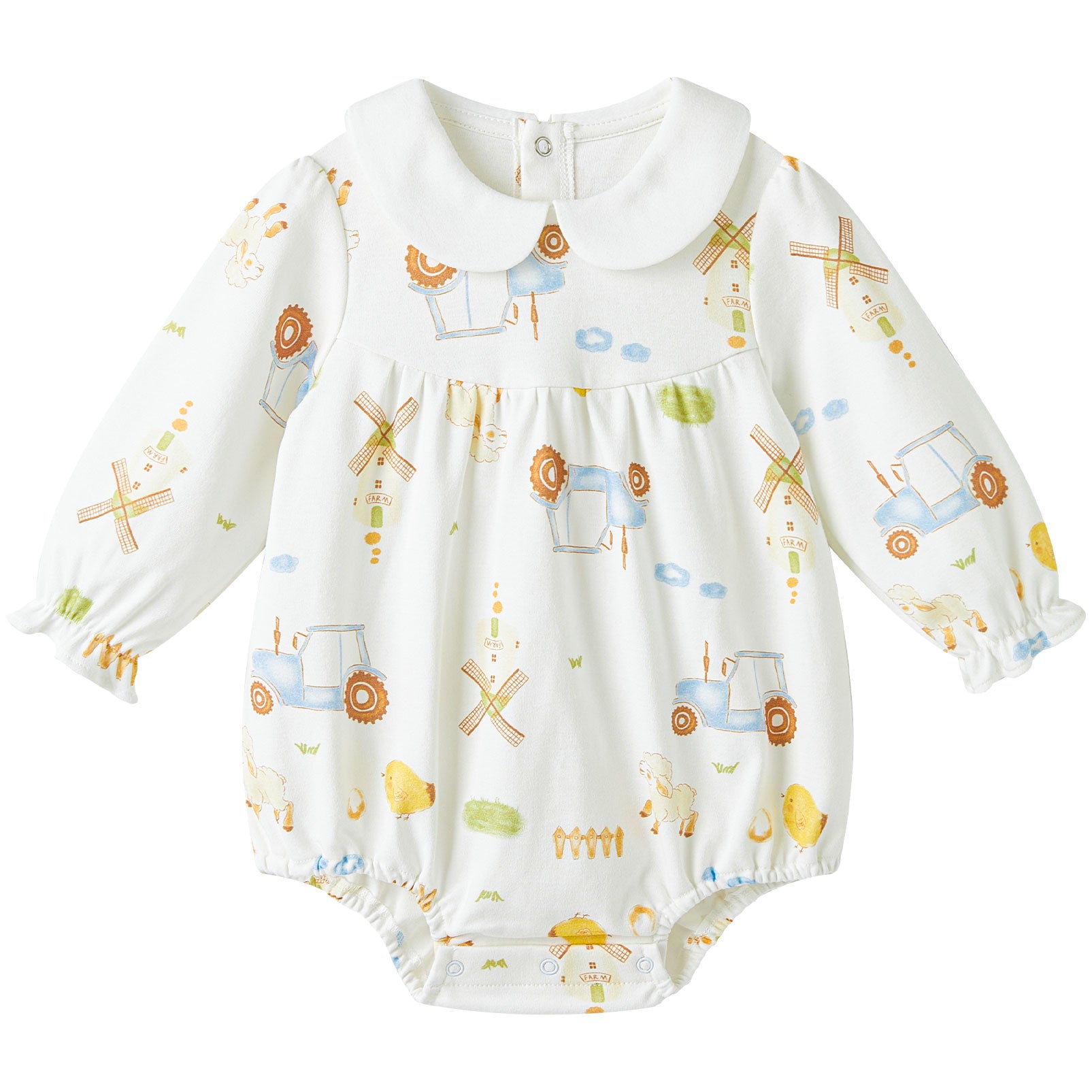 pureborn Baby Girls Boys Bodysuit Super Soft Cotton Romper 0-24 Months
