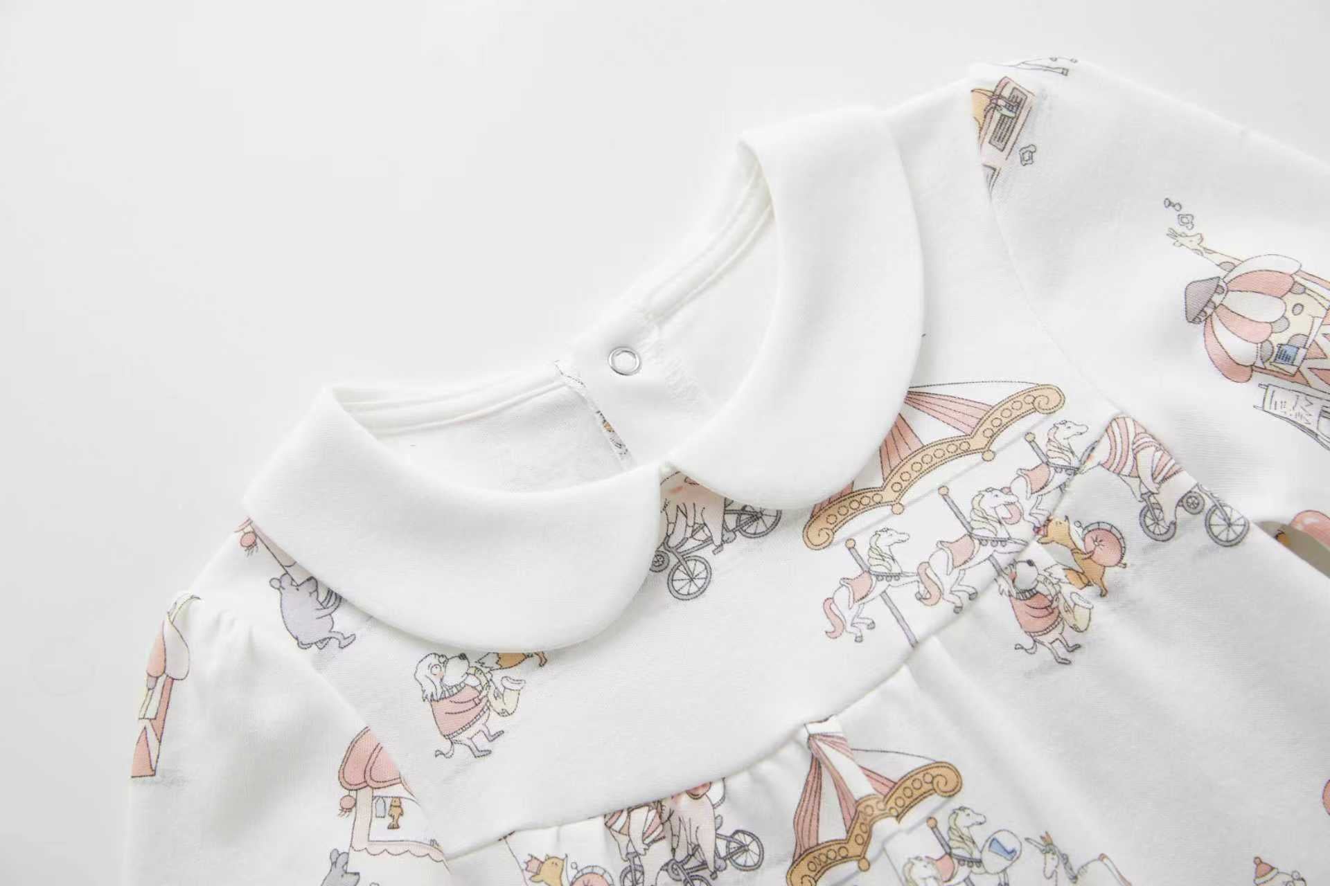 pureborn Baby Girls Boys Bodysuit Super Soft Cotton Romper 0-24 Months