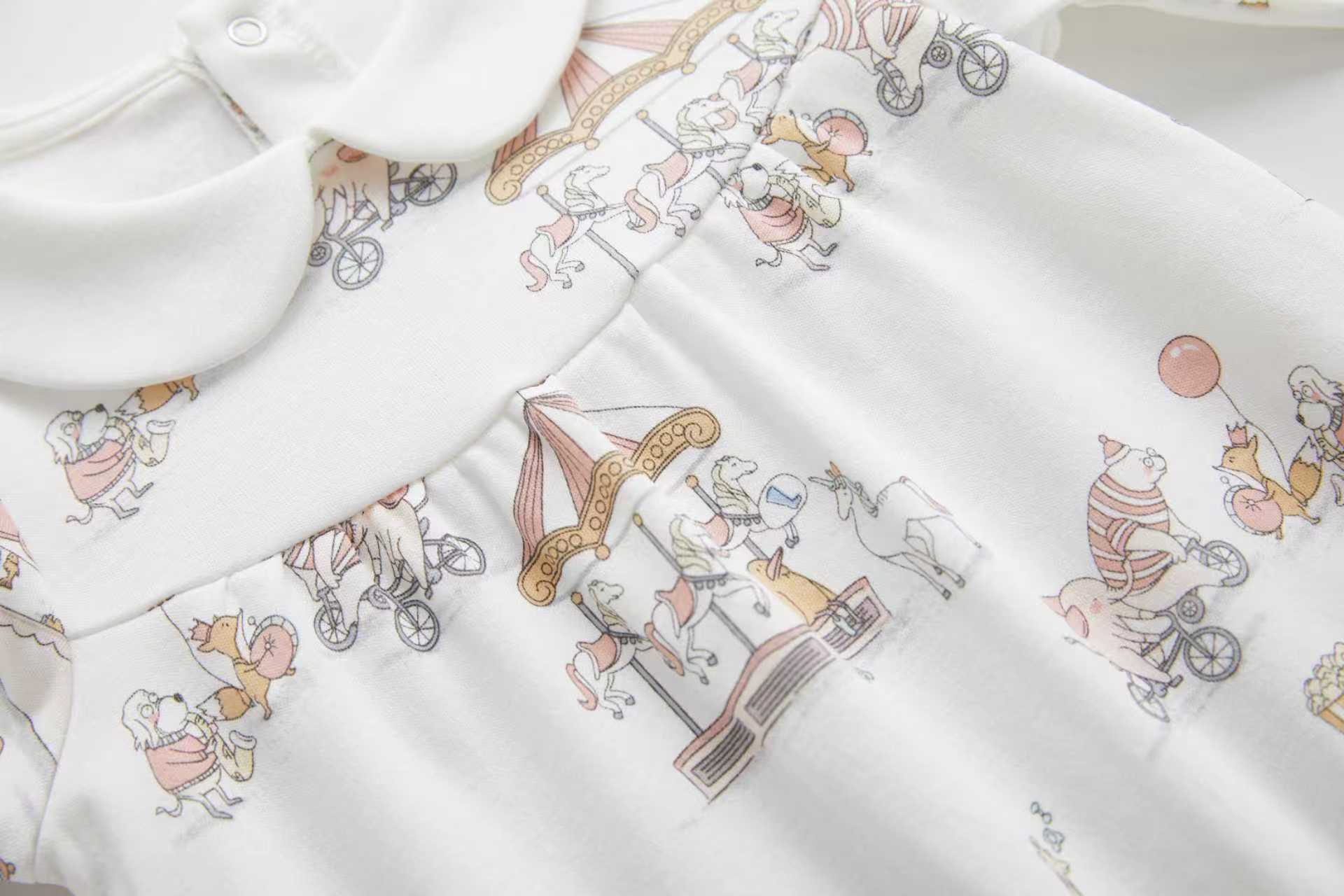 pureborn Baby Girls Boys Bodysuit Super Soft Cotton Romper 0-24 Months