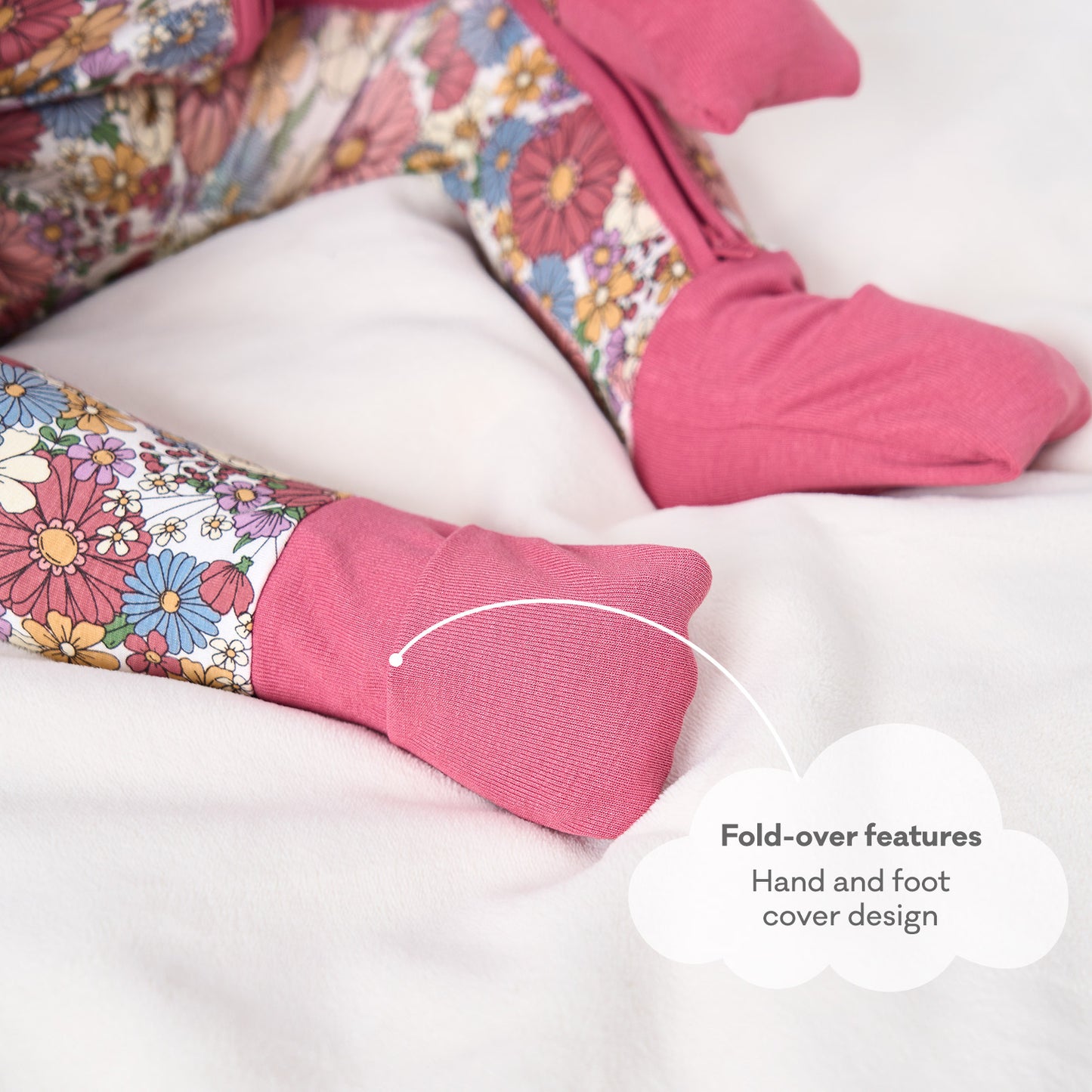 pureborn Baby Boys Sleeper Viscose from Bamboo Pajamas 2-Way Zipper Snug Fit Sleepwear Blue Cowboy Boots 0-3 Months