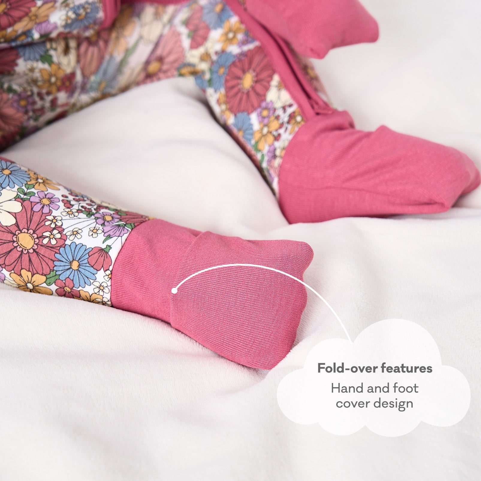 pureborn Baby Boys Sleeper Viscose from Bamboo Pajamas 2-Way Zipper Snug Fit Sleepwear Blue Cowboy Boots 0-3 Months