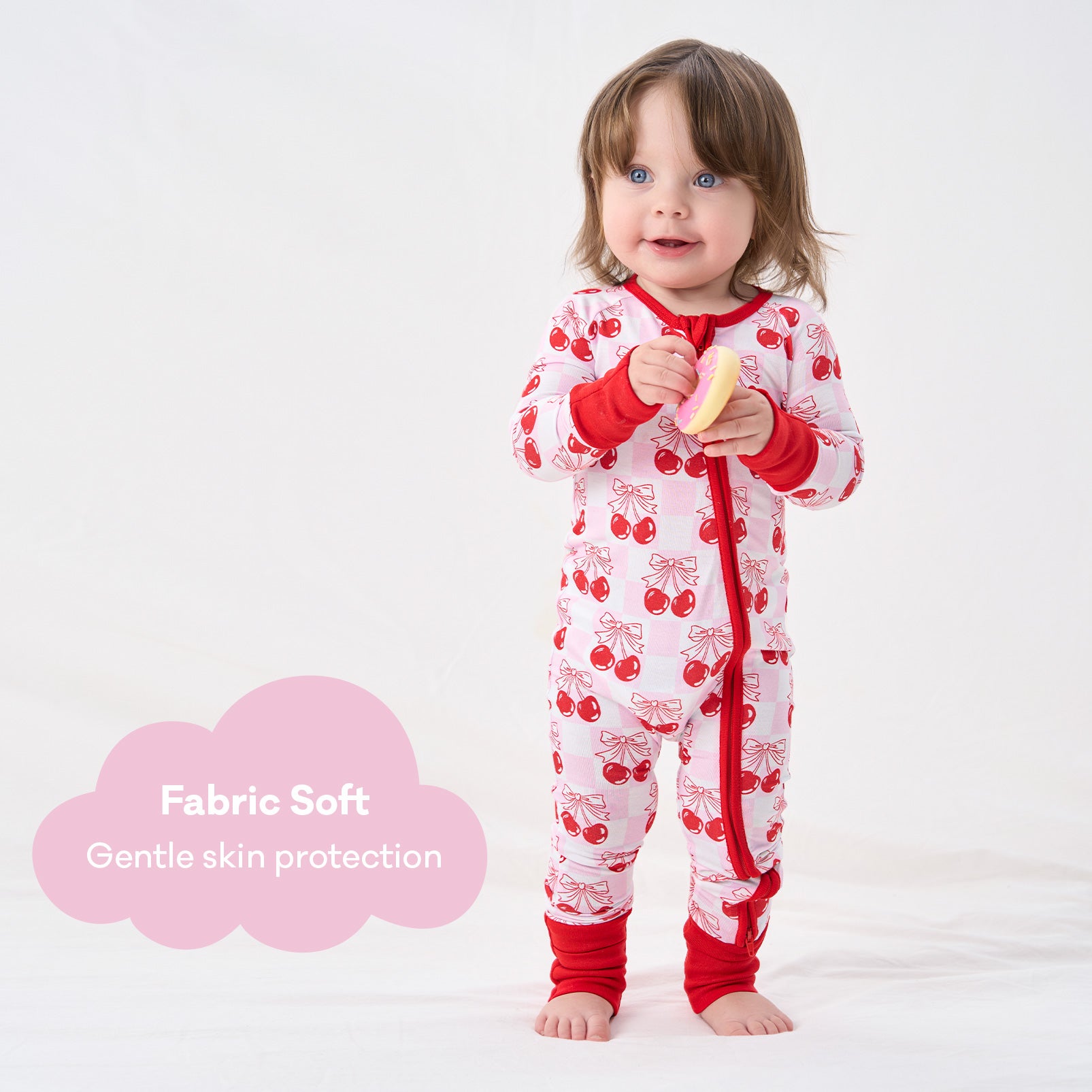 pureborn Baby Boys Sleeper Viscose from Bamboo Pajamas 2-Way Zipper Snug Fit Sleepwear Blue Cowboy Boots 0-3 Months