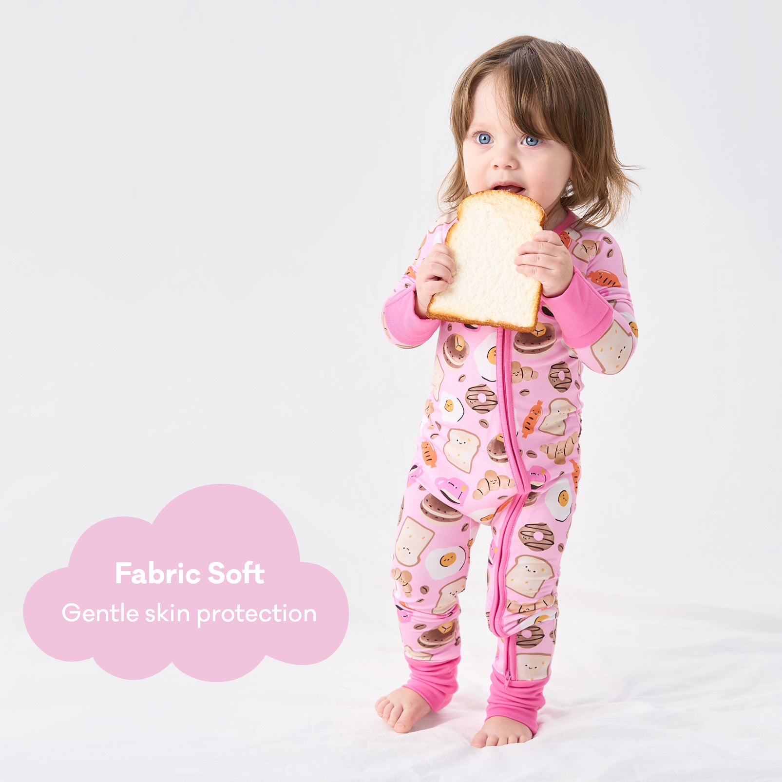 pureborn Baby Boys Sleeper Viscose from Bamboo Pajamas 2-Way Zipper Snug Fit Sleepwear Blue Cowboy Boots 0-3 Months