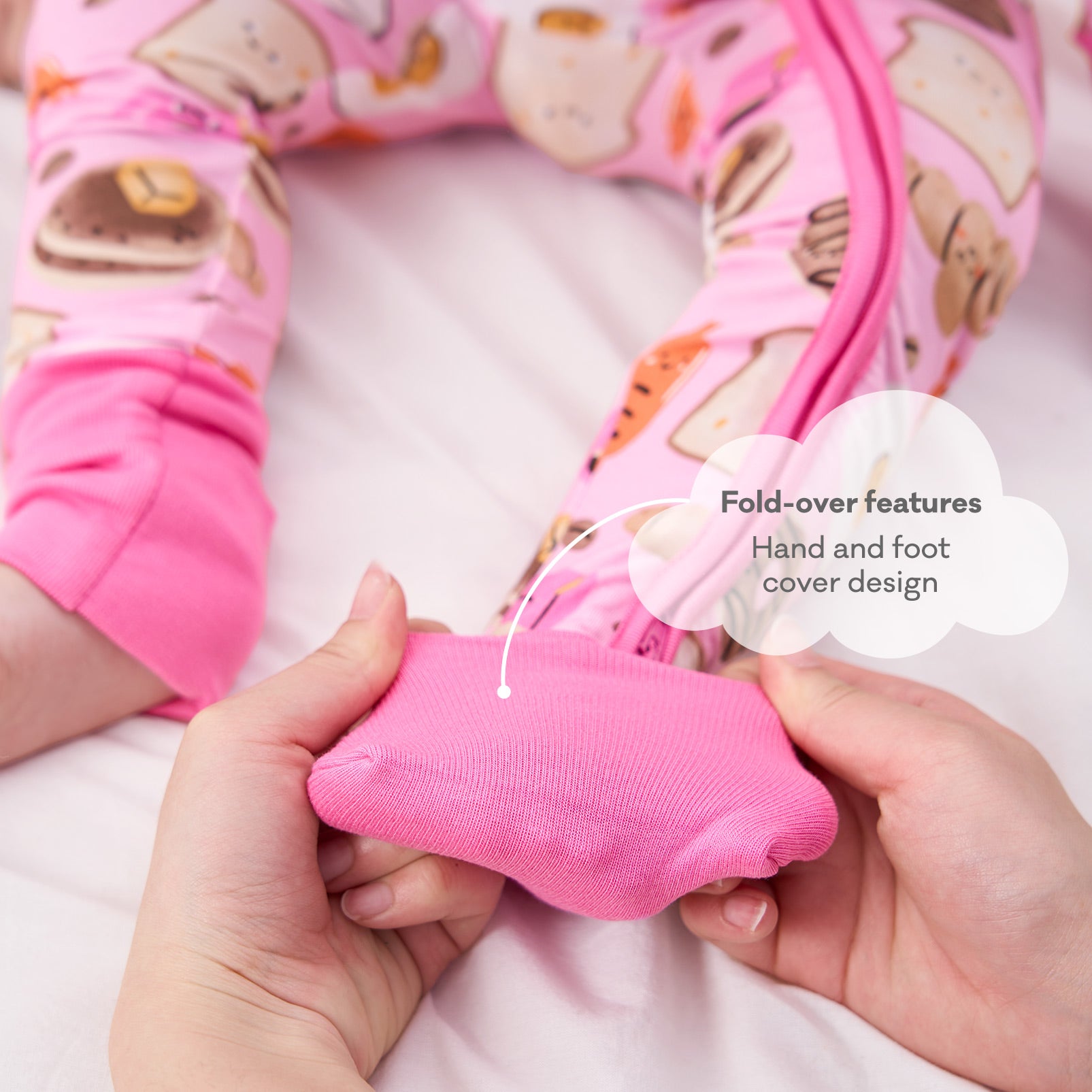 pureborn Baby Boys Sleeper Viscose from Bamboo Pajamas 2-Way Zipper Snug Fit Sleepwear Blue Cowboy Boots 0-3 Months