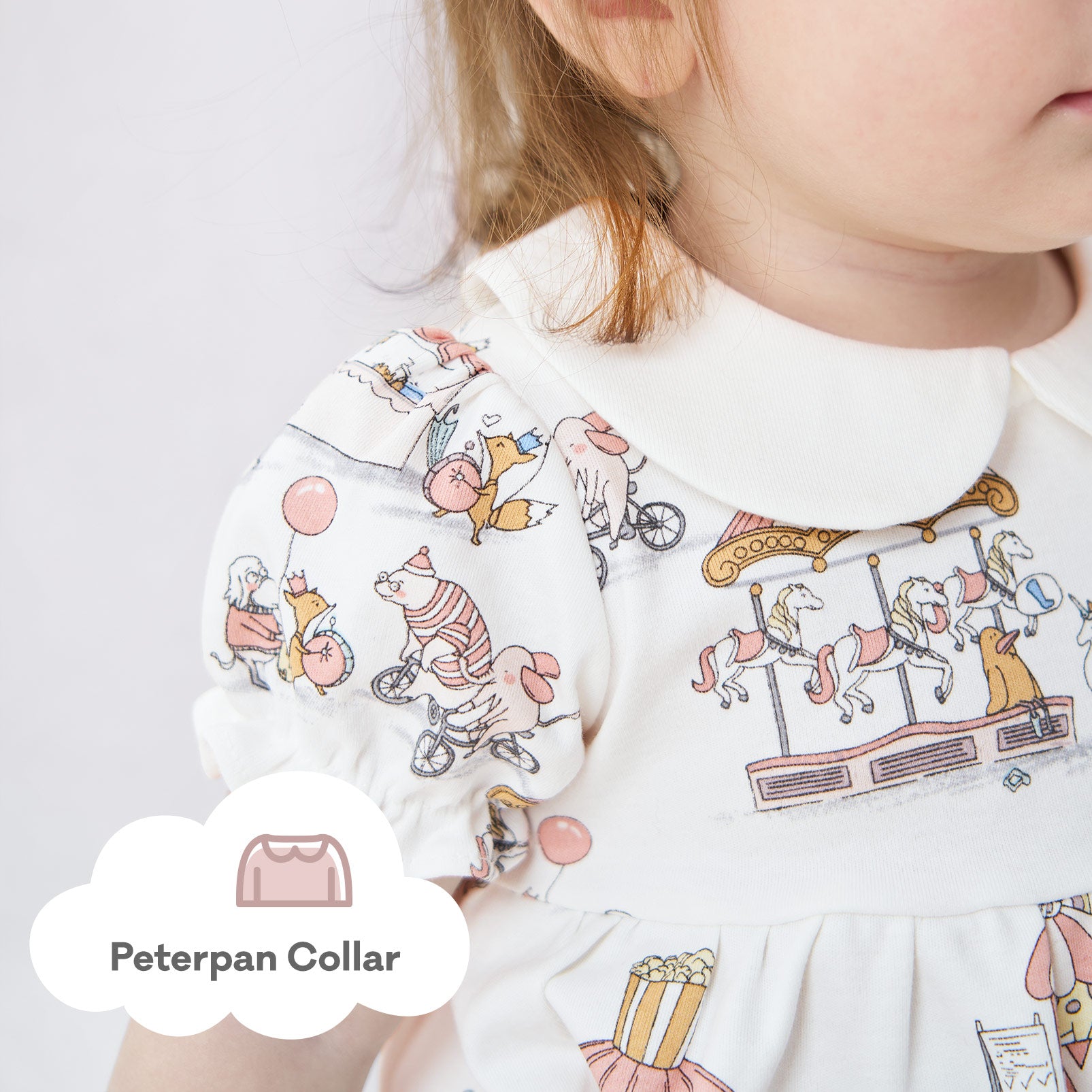 pureborn Baby Girls Dress with Bloomer Infant Girl Cotton Playwear Dress 0-24 Months