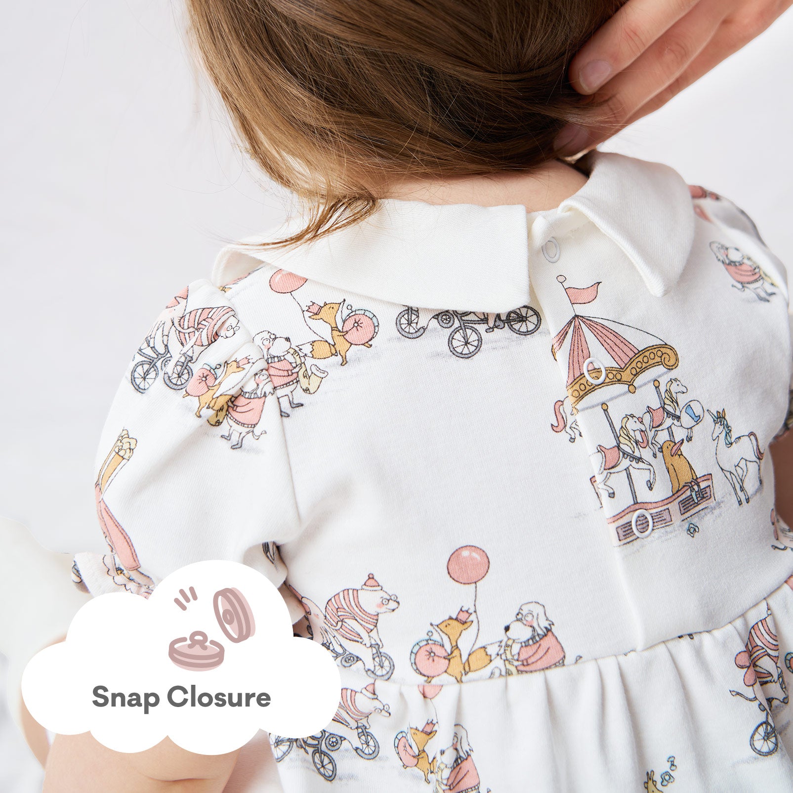 pureborn Baby Girls Dress with Bloomer Infant Girl Cotton Playwear Dress 0-24 Months