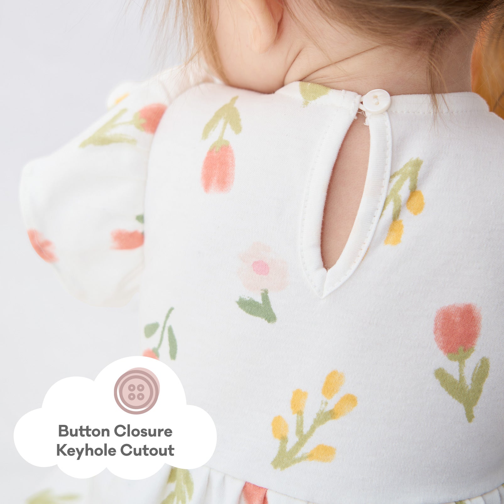 pureborn Baby Girls Dress with Bloomer Infant Girl Cotton Playwear Dress 0-24 Months