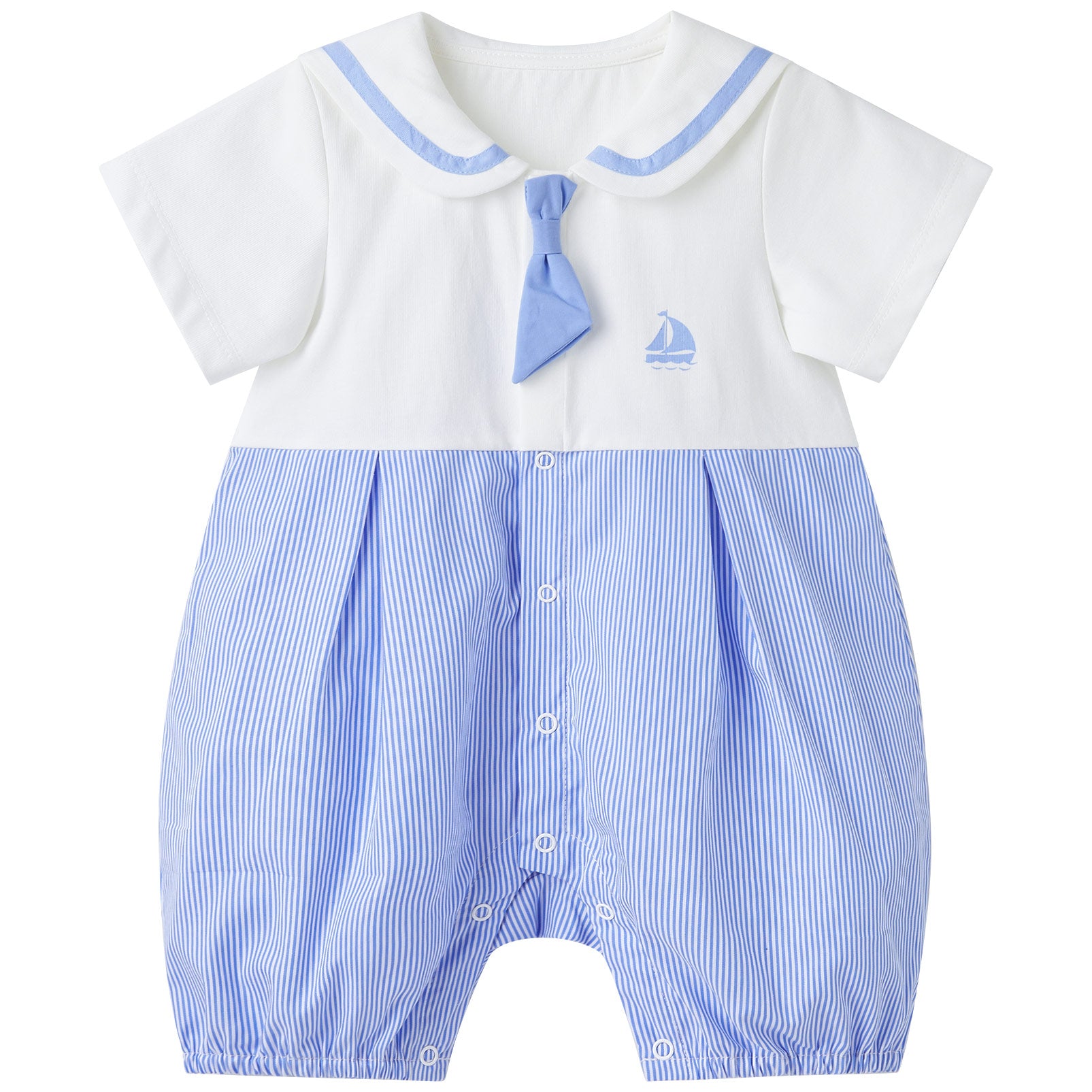 Baby Boys Nautical Romper
