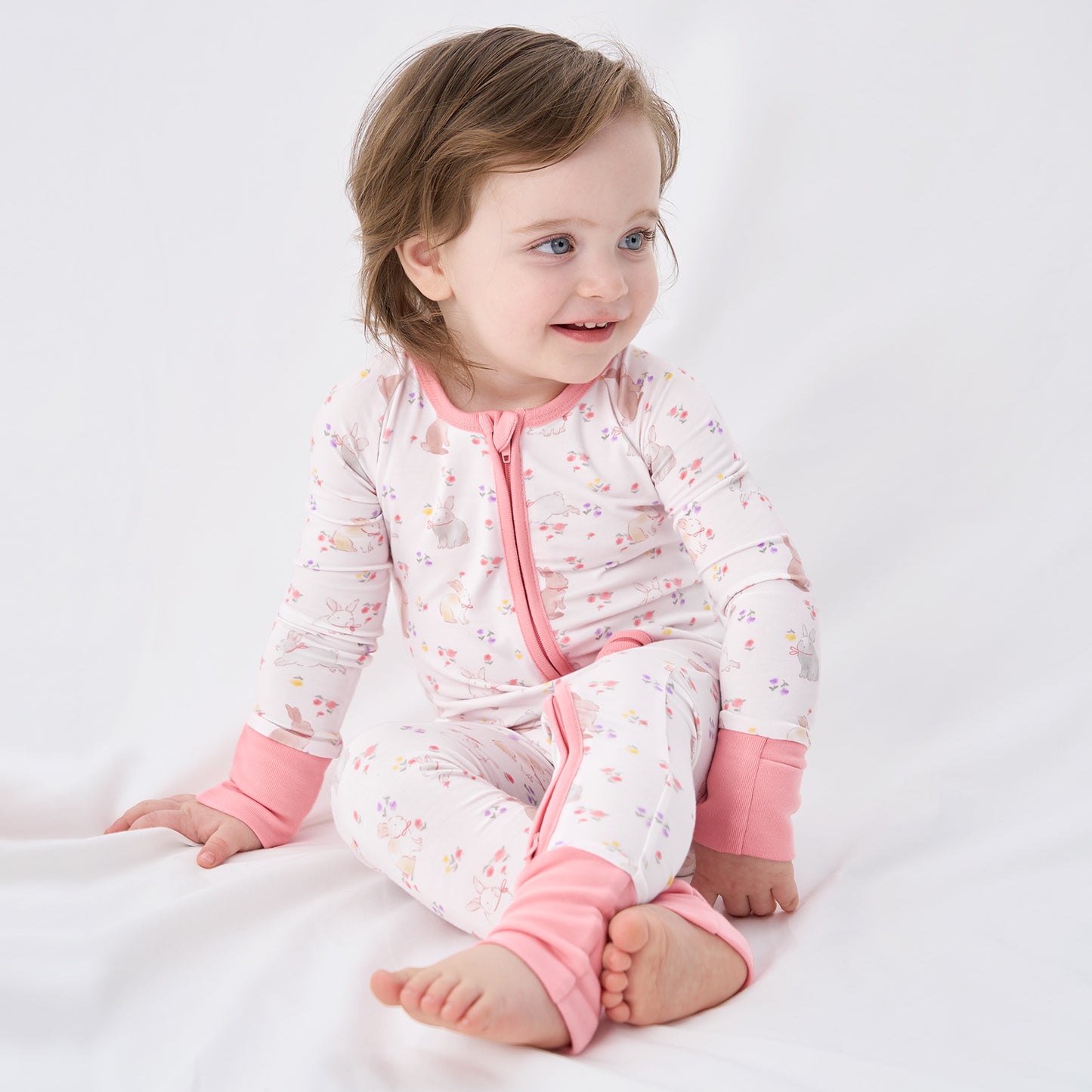 pureborn Baby Boys Sleeper Viscose from Bamboo Pajamas 2-Way Zipper Snug Fit Sleepwear Blue Cowboy Boots 0-3 Months