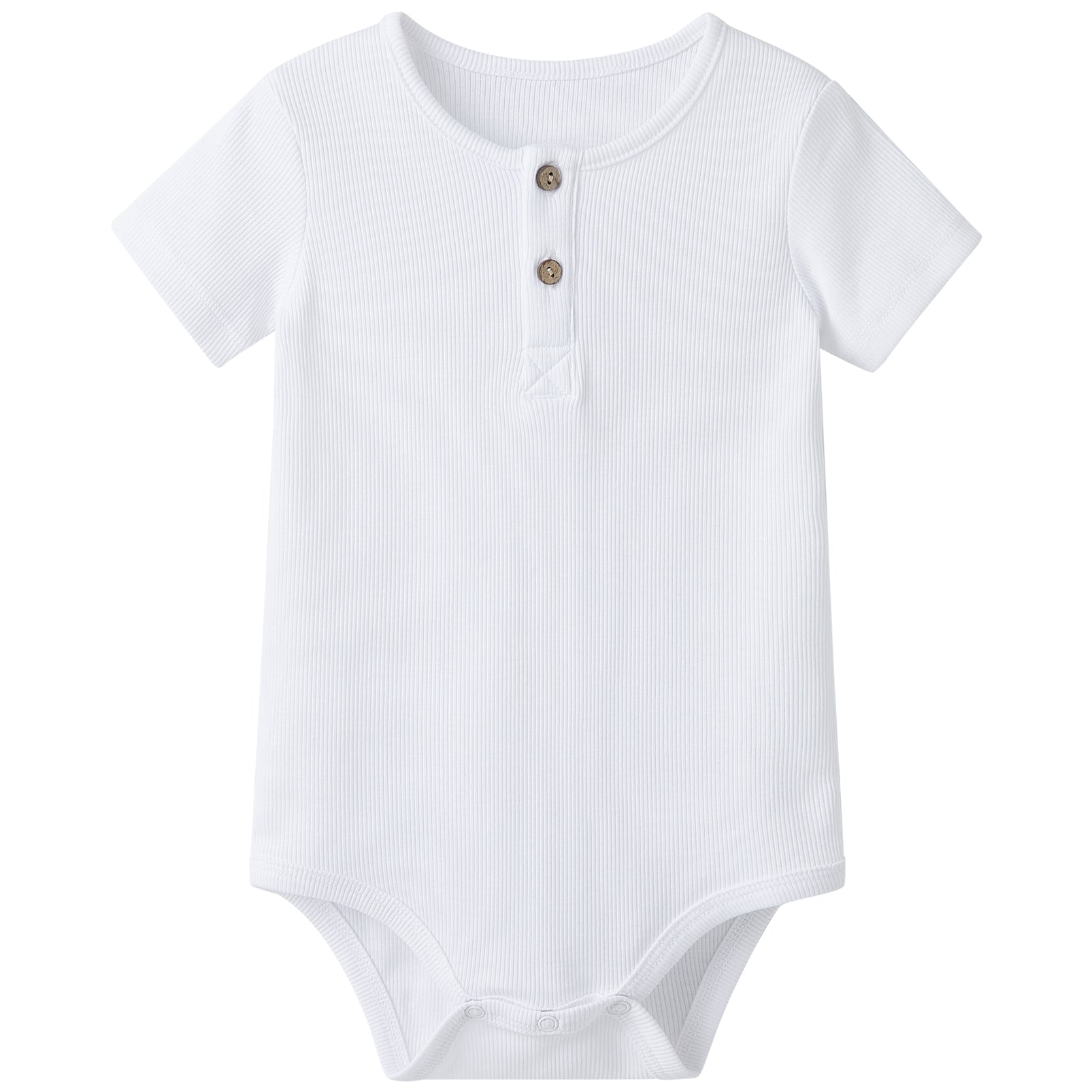 pureborn Baby Boys Girls Bodysuit Super Soft Cotton Romper 0-24 Months