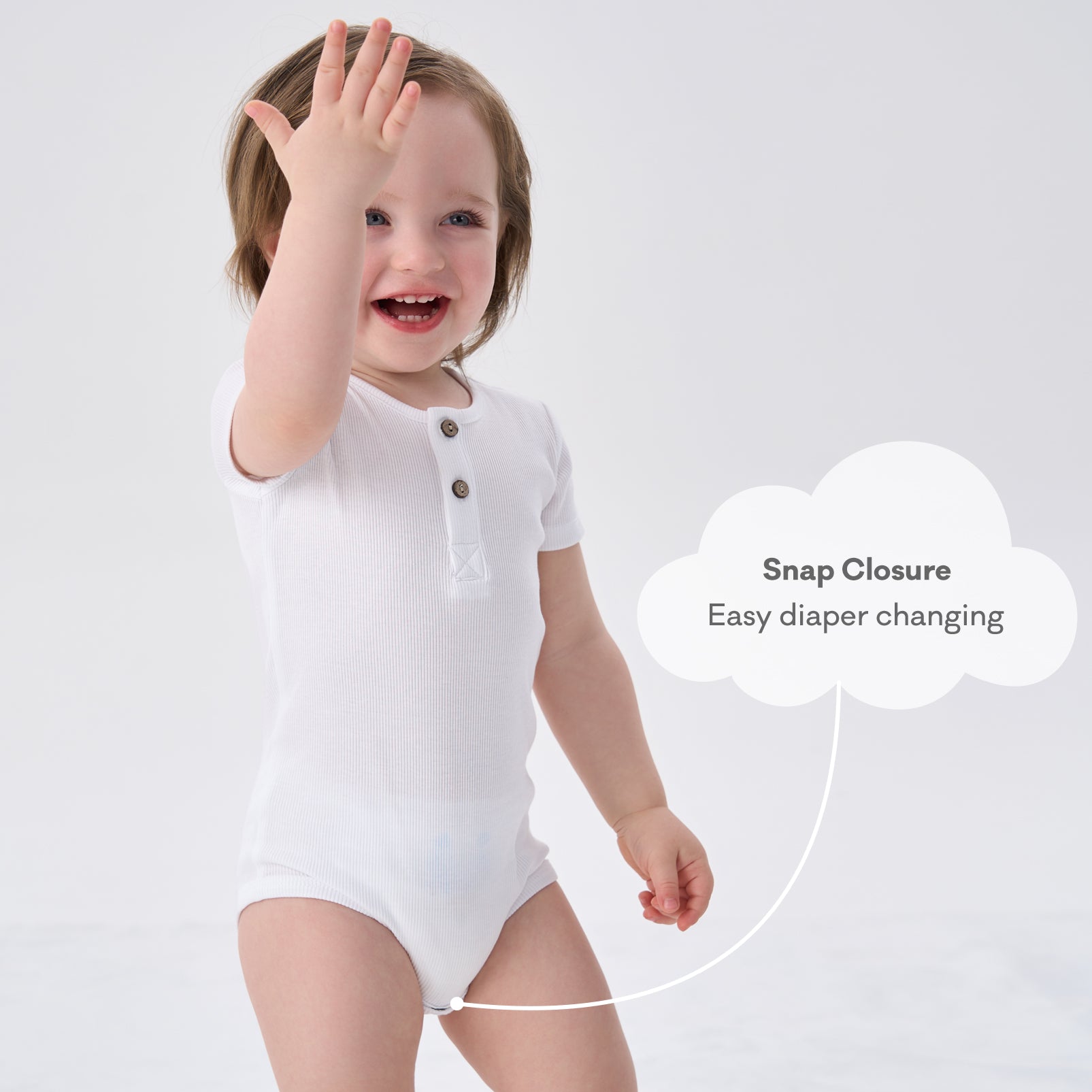 pureborn Baby Boys Girls Bodysuit Super Soft Cotton Romper 0-24 Months
