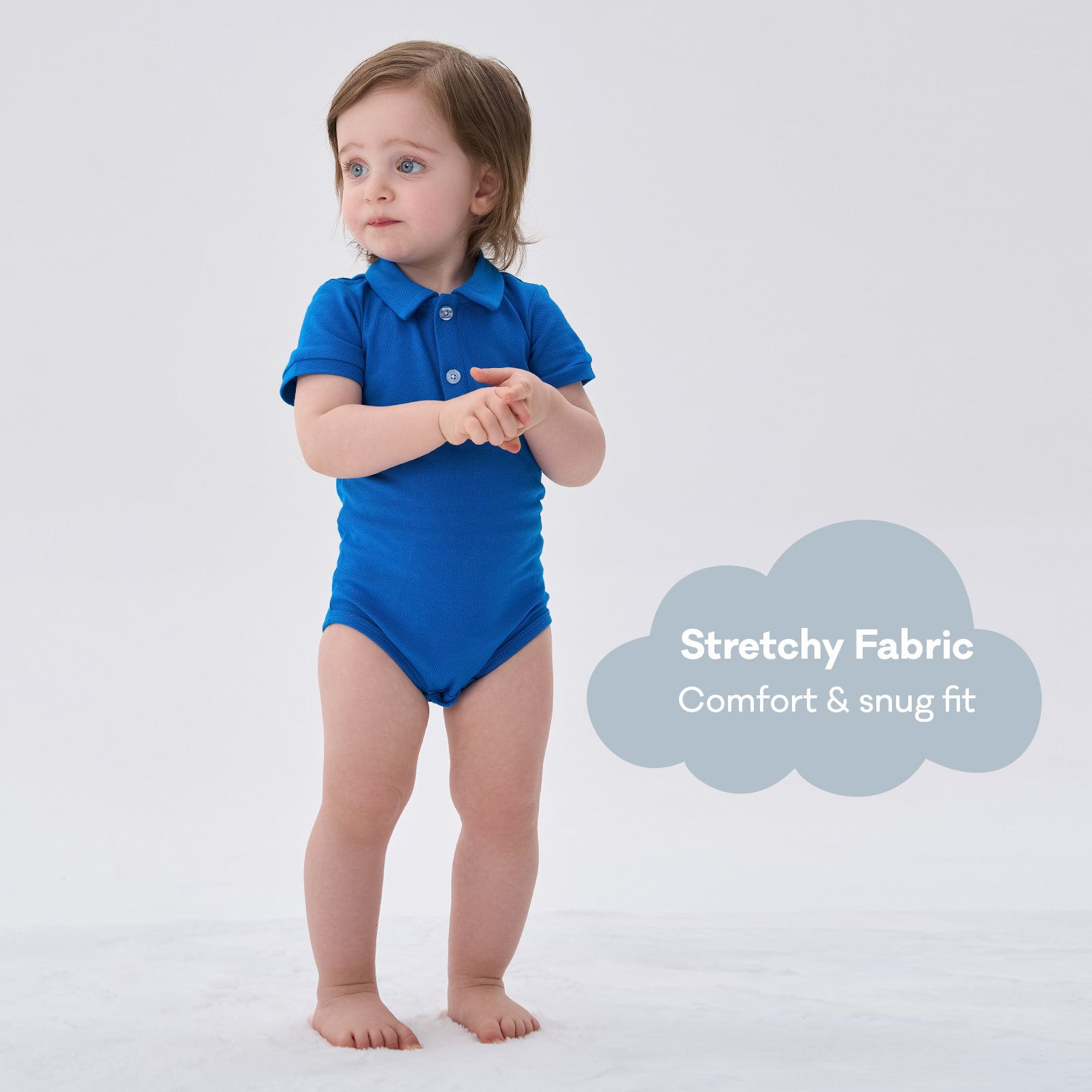 pureborn Baby Boys Girls Bodysuit Super Soft Cotton Romper 0-24 Months