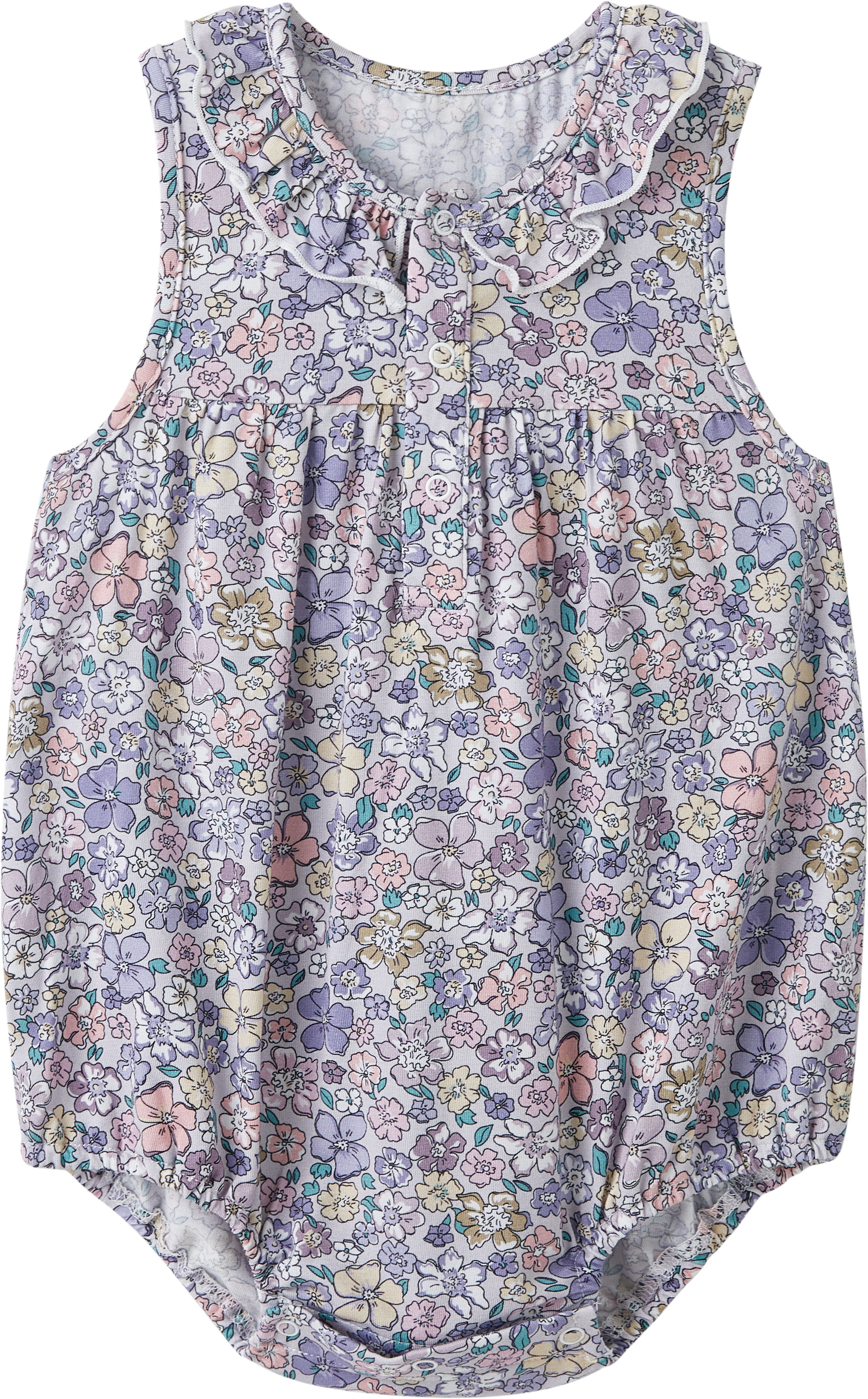 pureborn Baby Girls Boys Bodysuit Super Soft Cotton Romper 0-24 Months