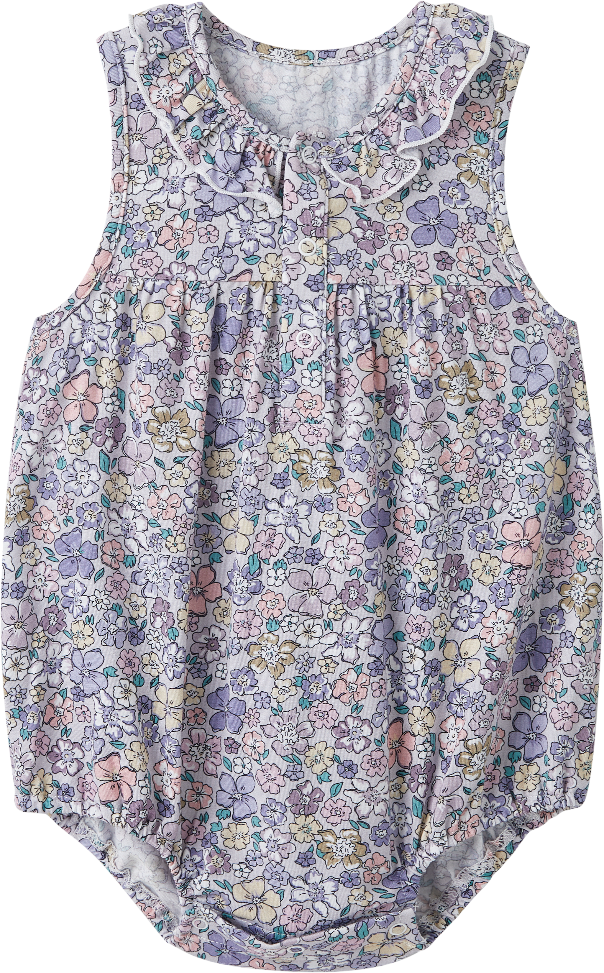 pureborn Baby Girls Boys Bodysuit Super Soft Cotton Romper 0-24 Months