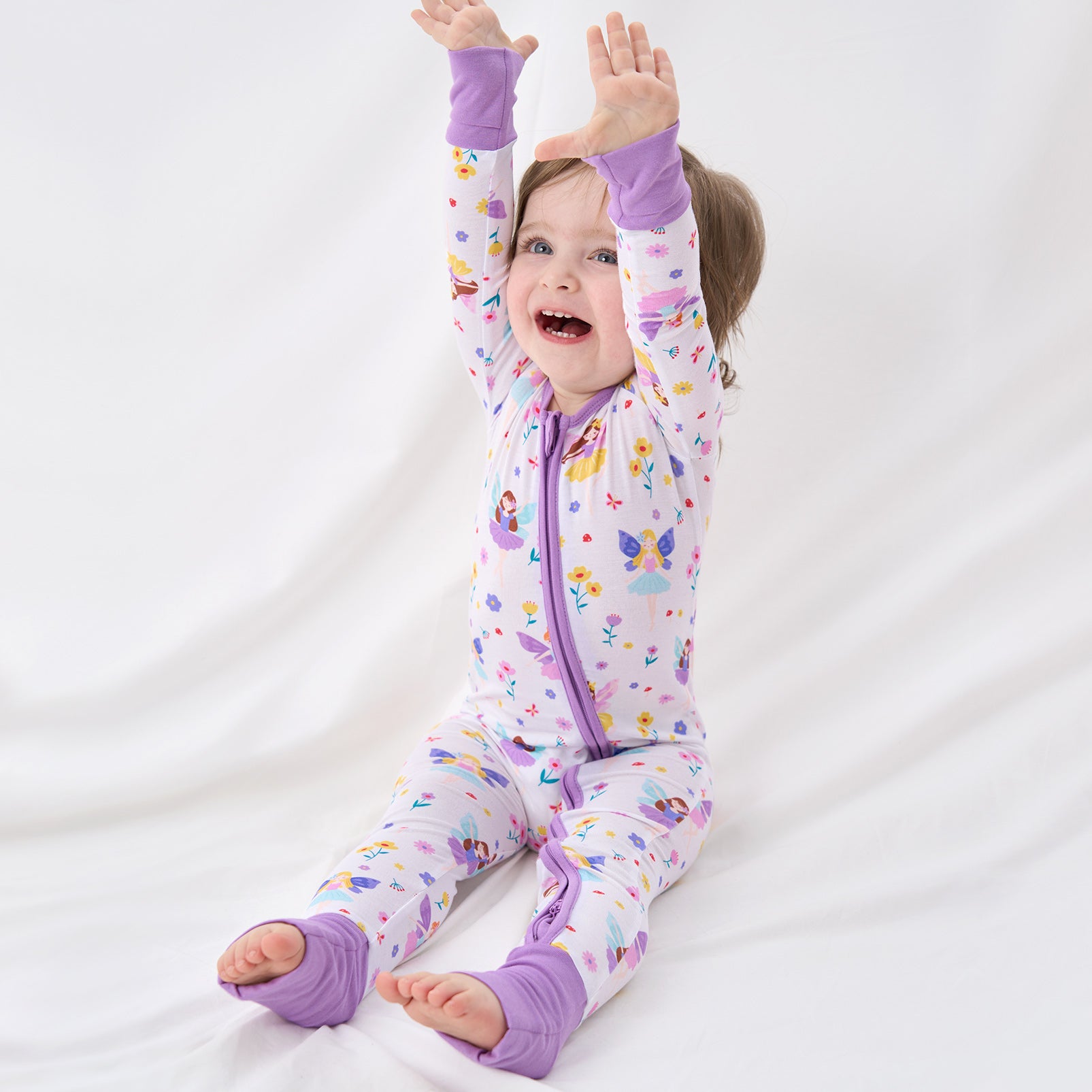 pureborn Baby Boys Sleeper Viscose from Bamboo Pajamas 2-Way Zipper Snug Fit Sleepwear Blue Cowboy Boots 0-3 Months