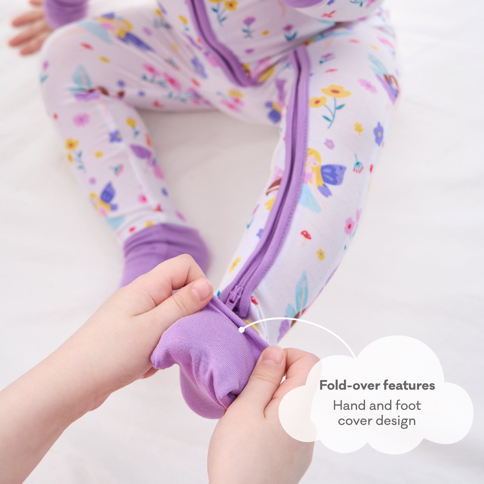 pureborn Baby Boys Sleeper Viscose from Bamboo Pajamas 2-Way Zipper Snug Fit Sleepwear Blue Cowboy Boots 0-3 Months