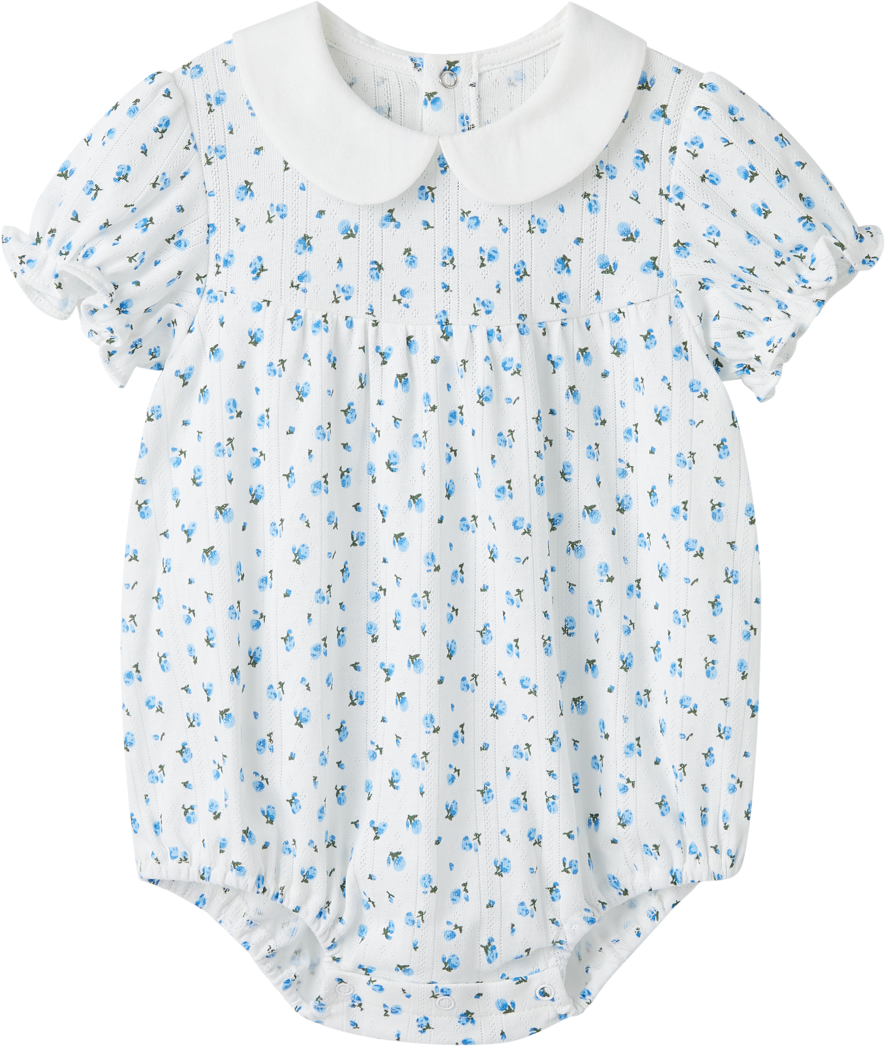 pureborn Baby Girls Boys Bodysuit Super Soft Cotton Romper 0-24 Months