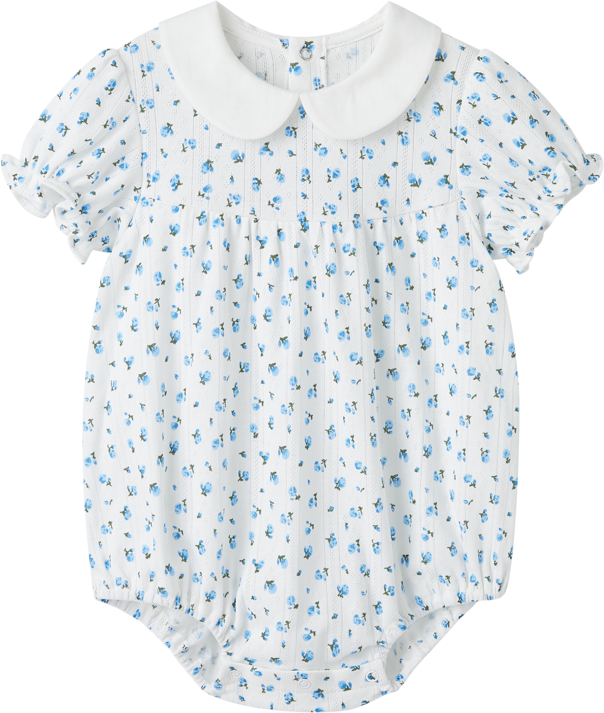 pureborn Baby Girls Boys Bodysuit Super Soft Cotton Romper 0-24 Months