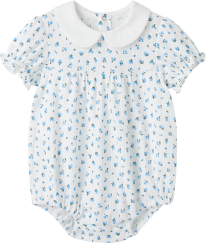 Blue Flower Short Sleeve
