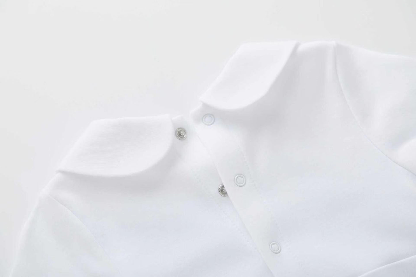 White Cross Baptism Outfit Long Sleeve