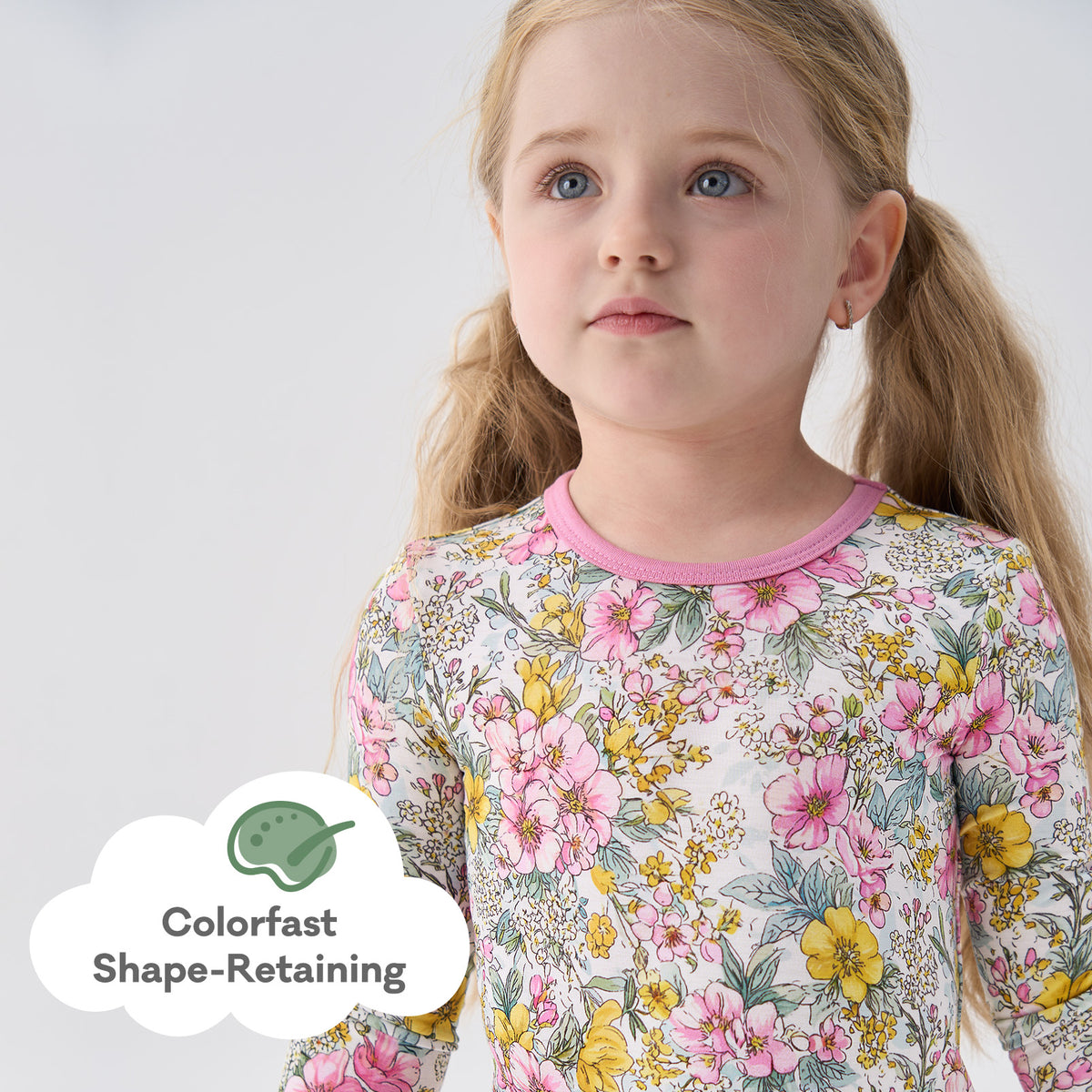 Viscose From Bamboo Pajamas for Girls Long Sleeve