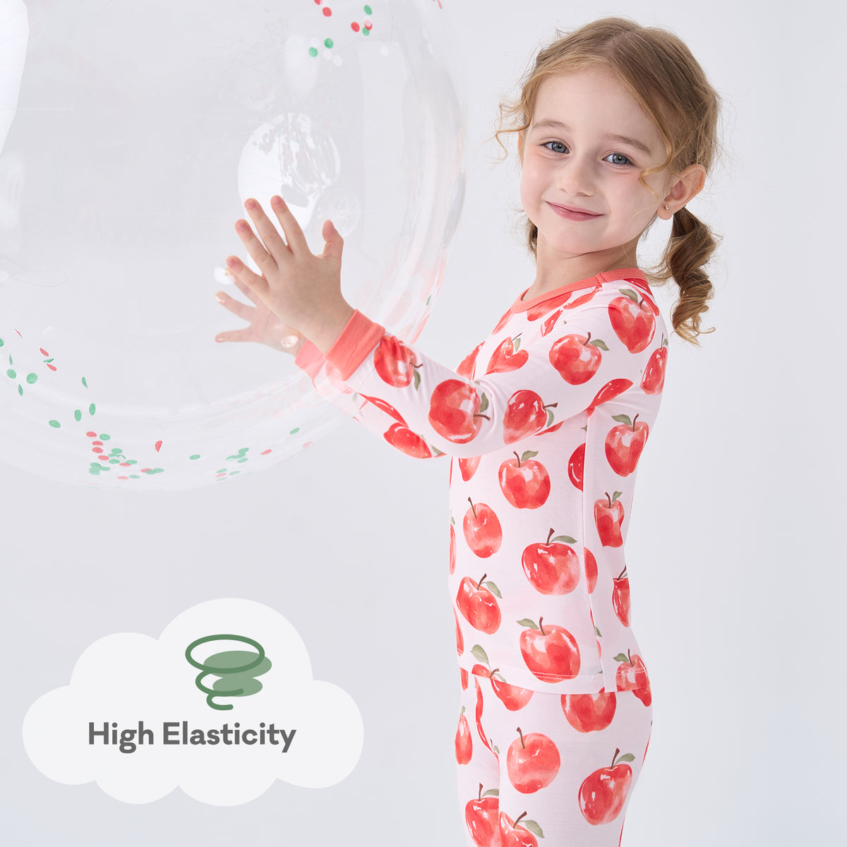 Viscose From Bamboo Pajamas for Girls Long Sleeve