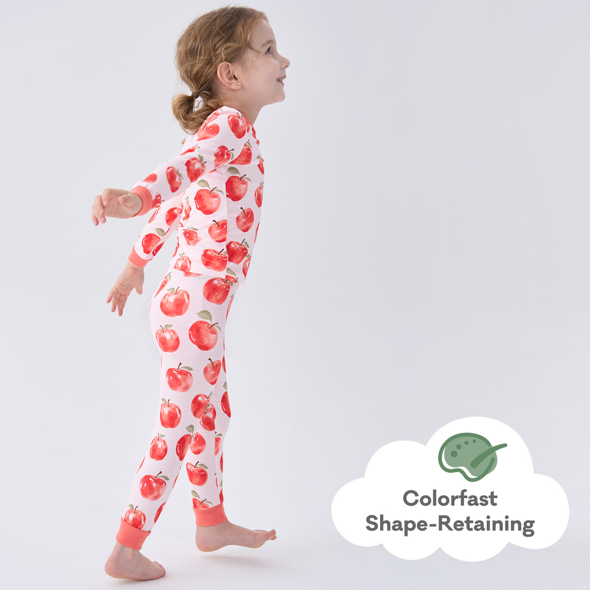 Viscose From Bamboo Pajamas for Girls Long Sleeve