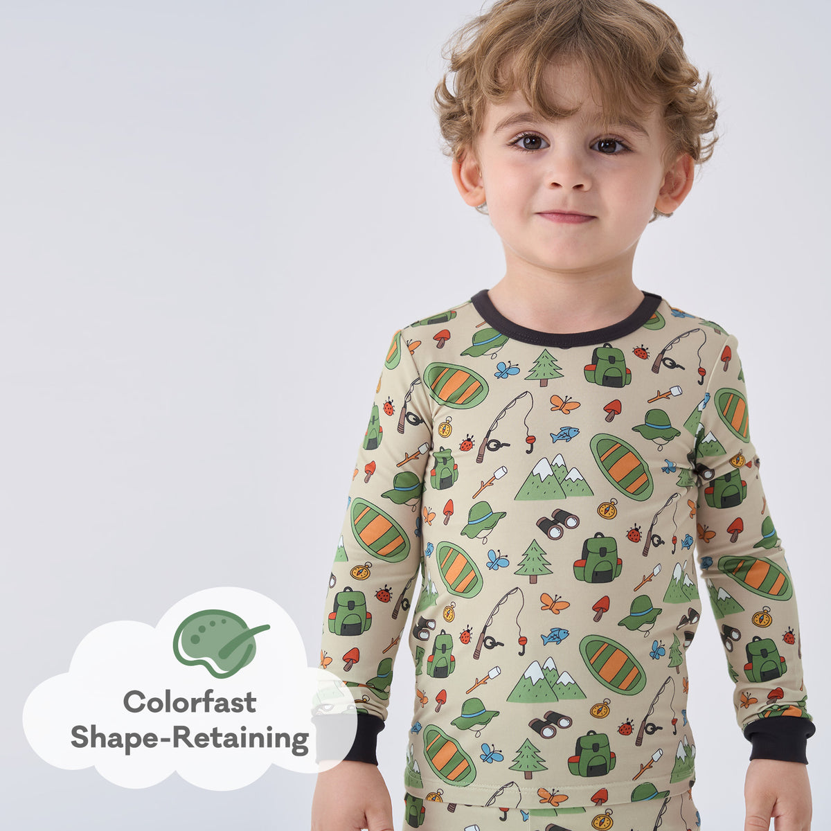 Viscose From Bamboo Pajamas for Boys Long Sleeve