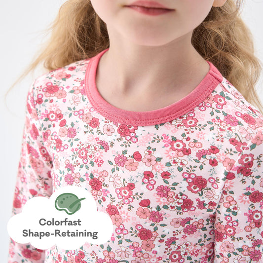 Viscose From Bamboo Pajamas for Girls Long Sleeve
