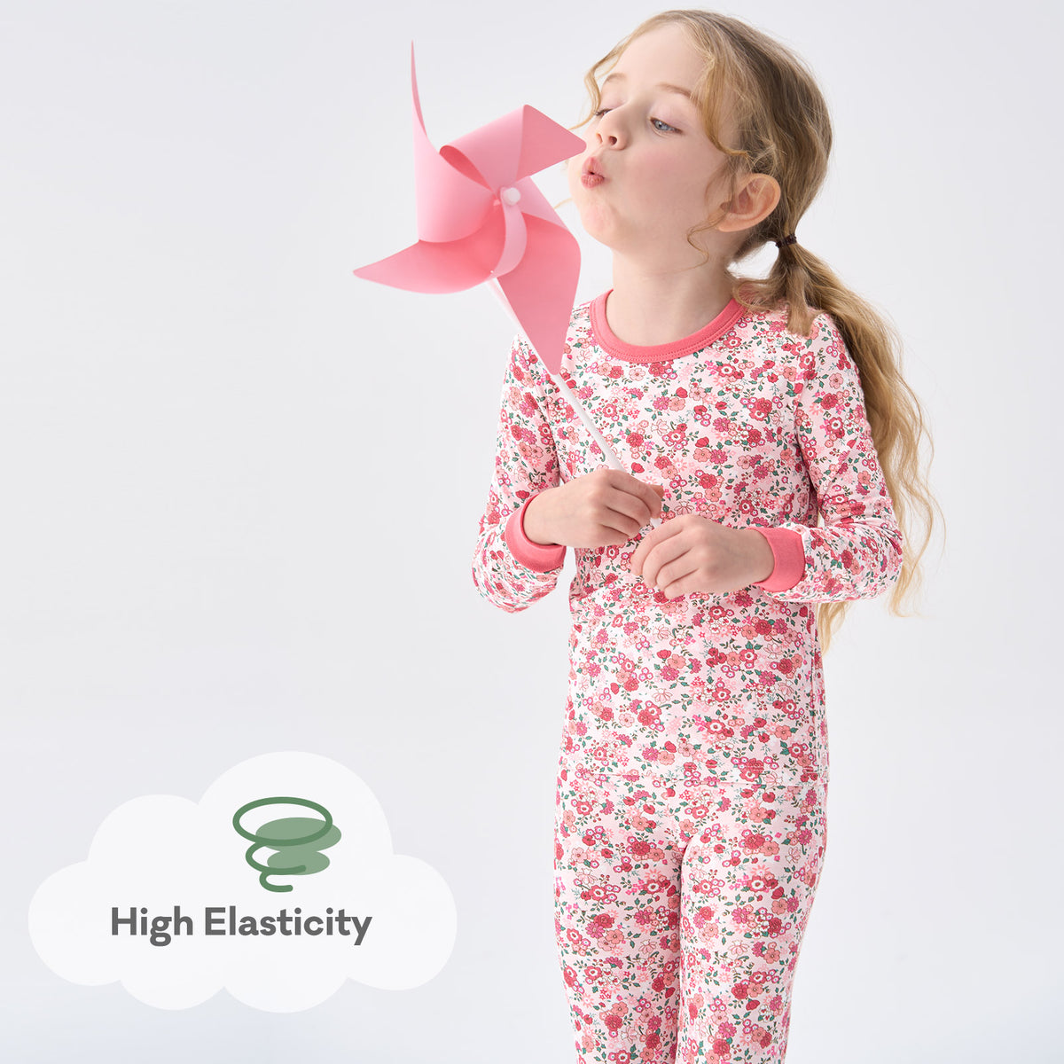Viscose From Bamboo Pajamas for Girls Long Sleeve