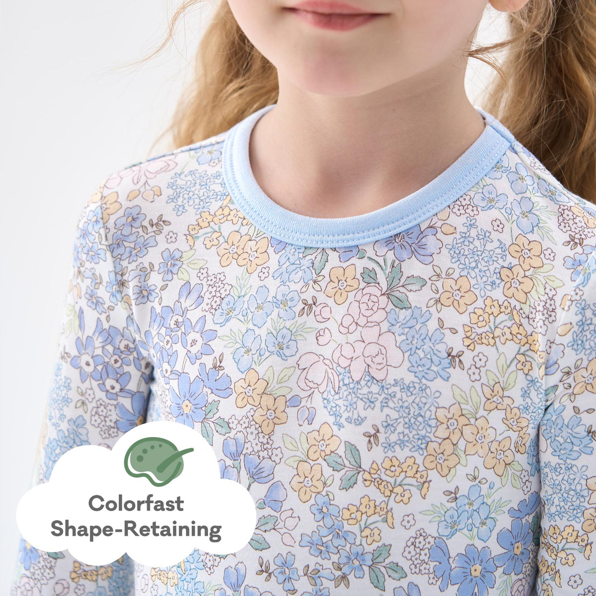 Viscose From Bamboo Pajamas for Girls Long Sleeve